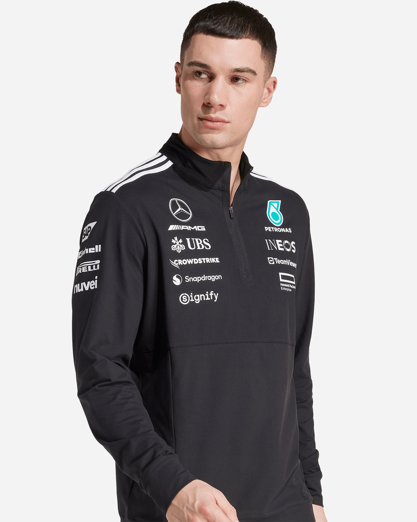 Fanwear ADIDAS MERCEDES TM M - Nero - 2 | Cisalfa Sport