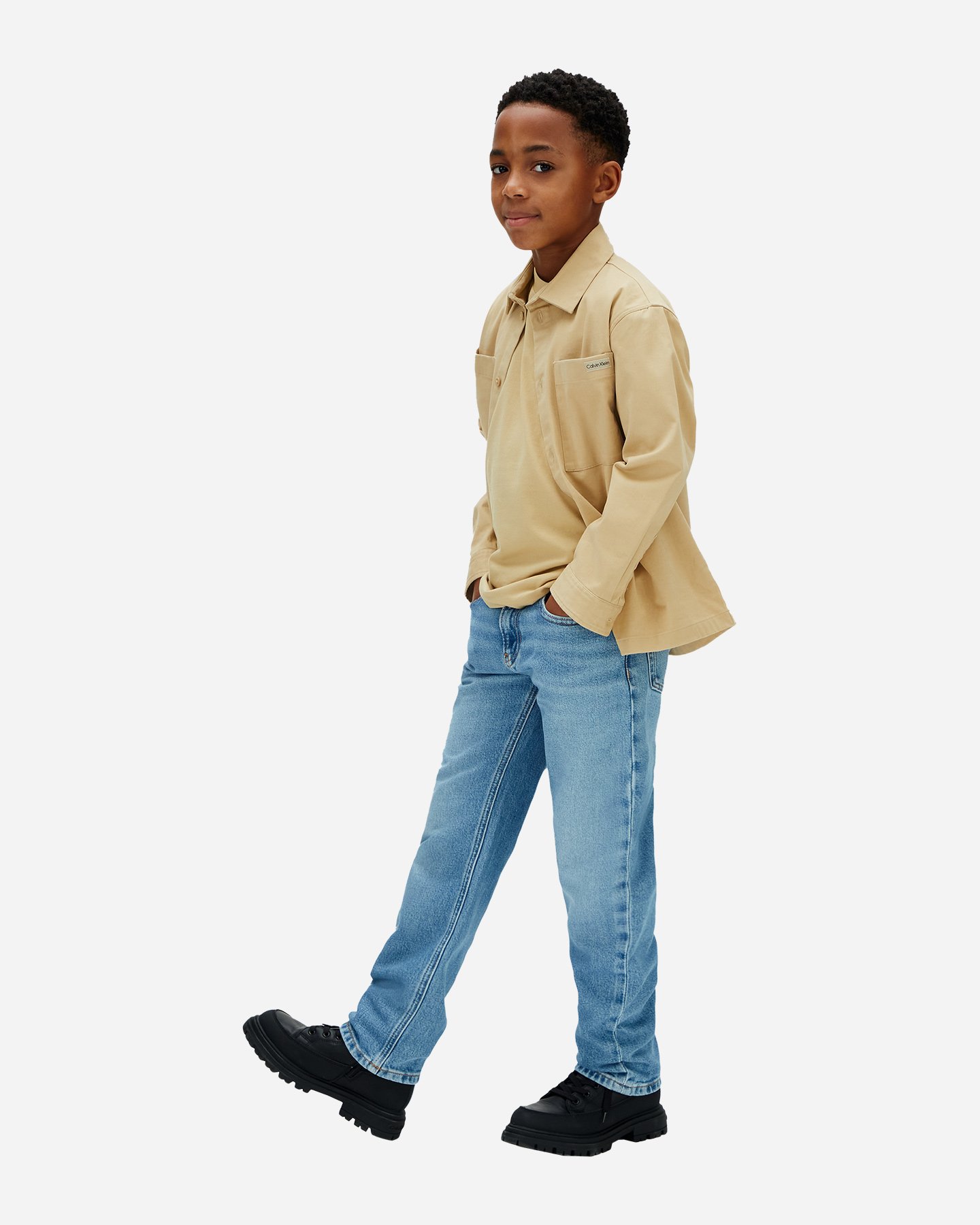 Jeans CALVIN KLEIN JEANS CLASSIC JR - Blu - 1 | Cisalfa Sport