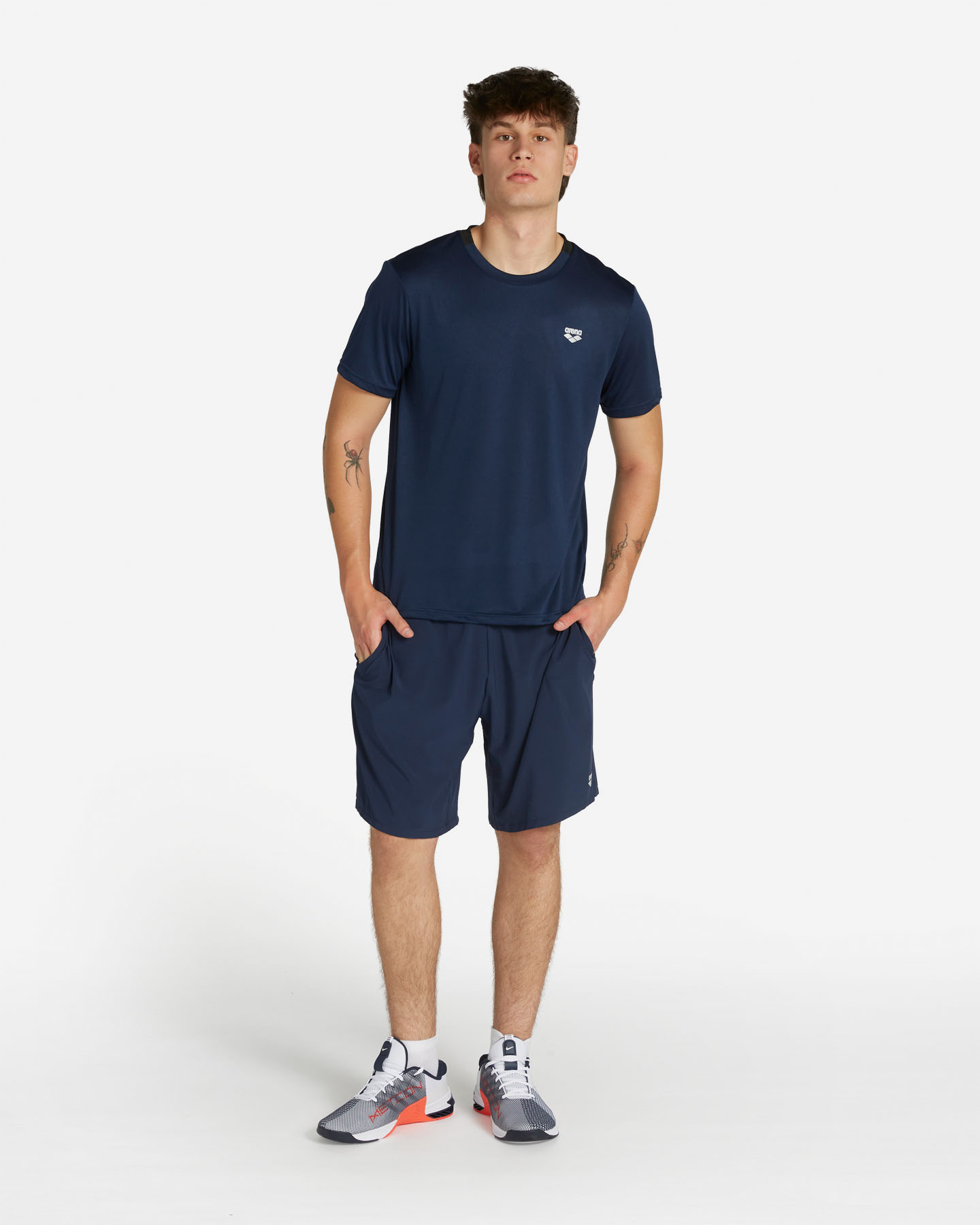 T-shirt training ARENA BASIC M - Blu - 1 | Cisalfa Sport