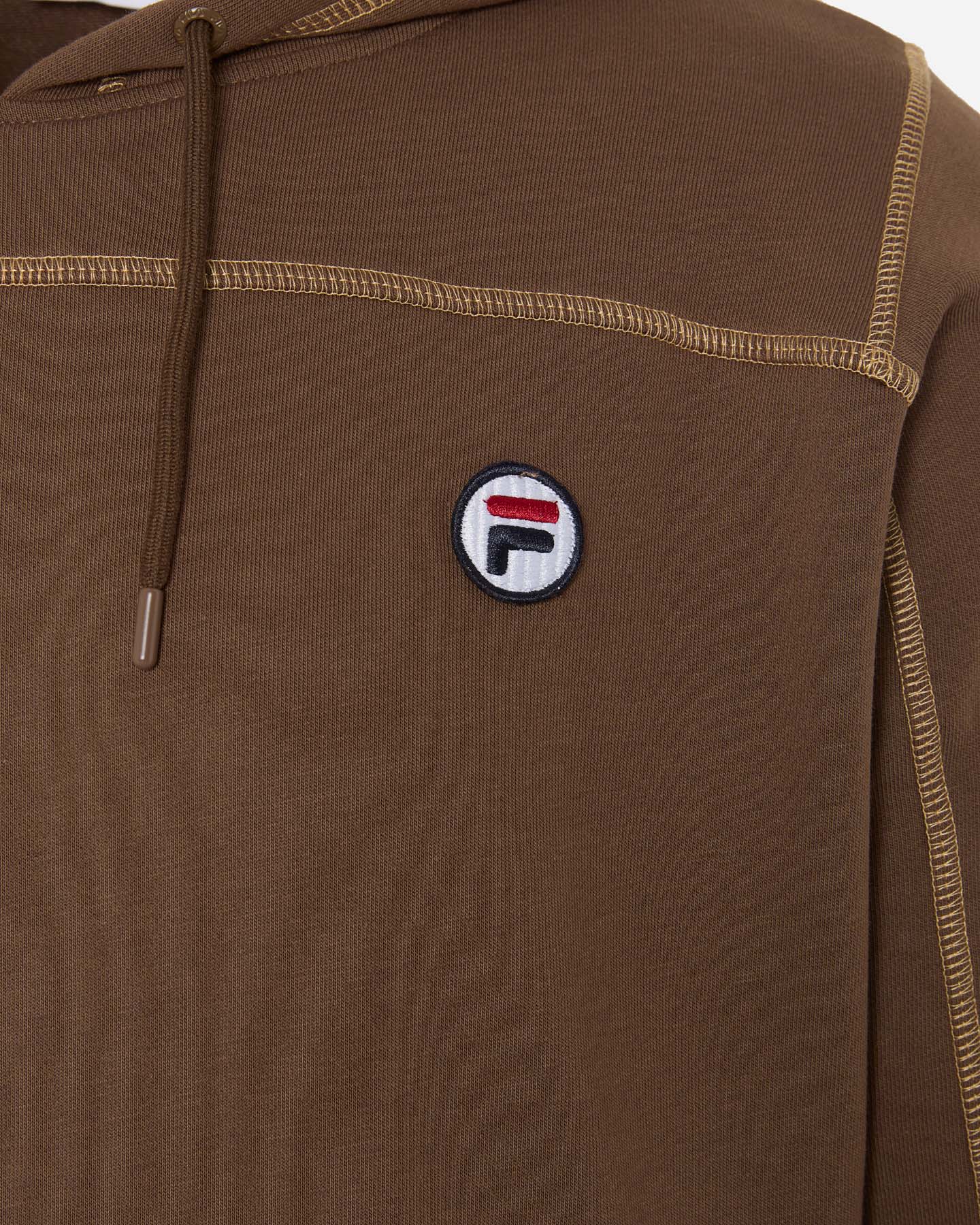 Felpa FILA SMALL PATCH M - Marrone - 2 | Cisalfa Sport