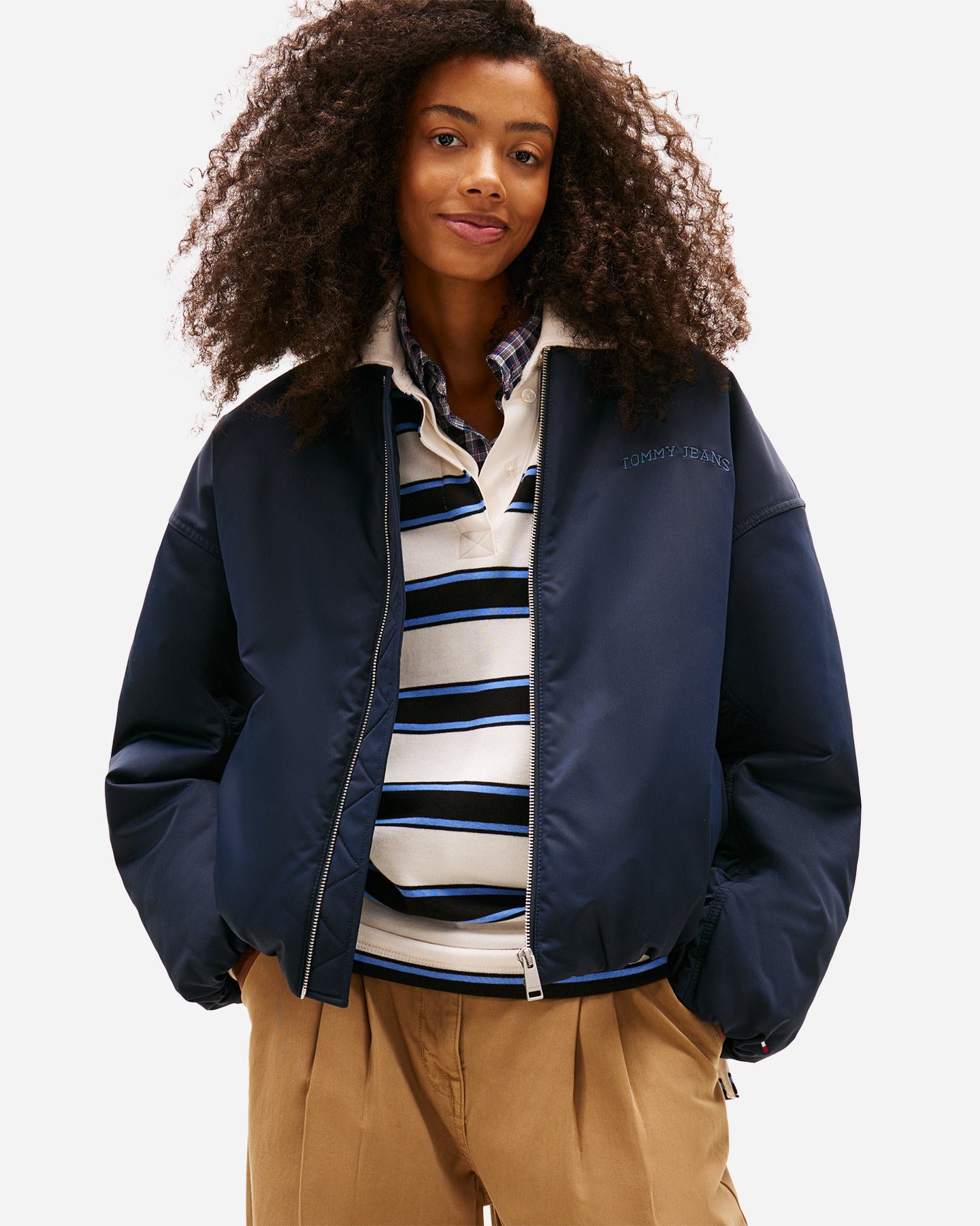 Giubbotto TOMMY HILFIGER VARSITY W - Blu Navy - 1 | Cisalfa Sport