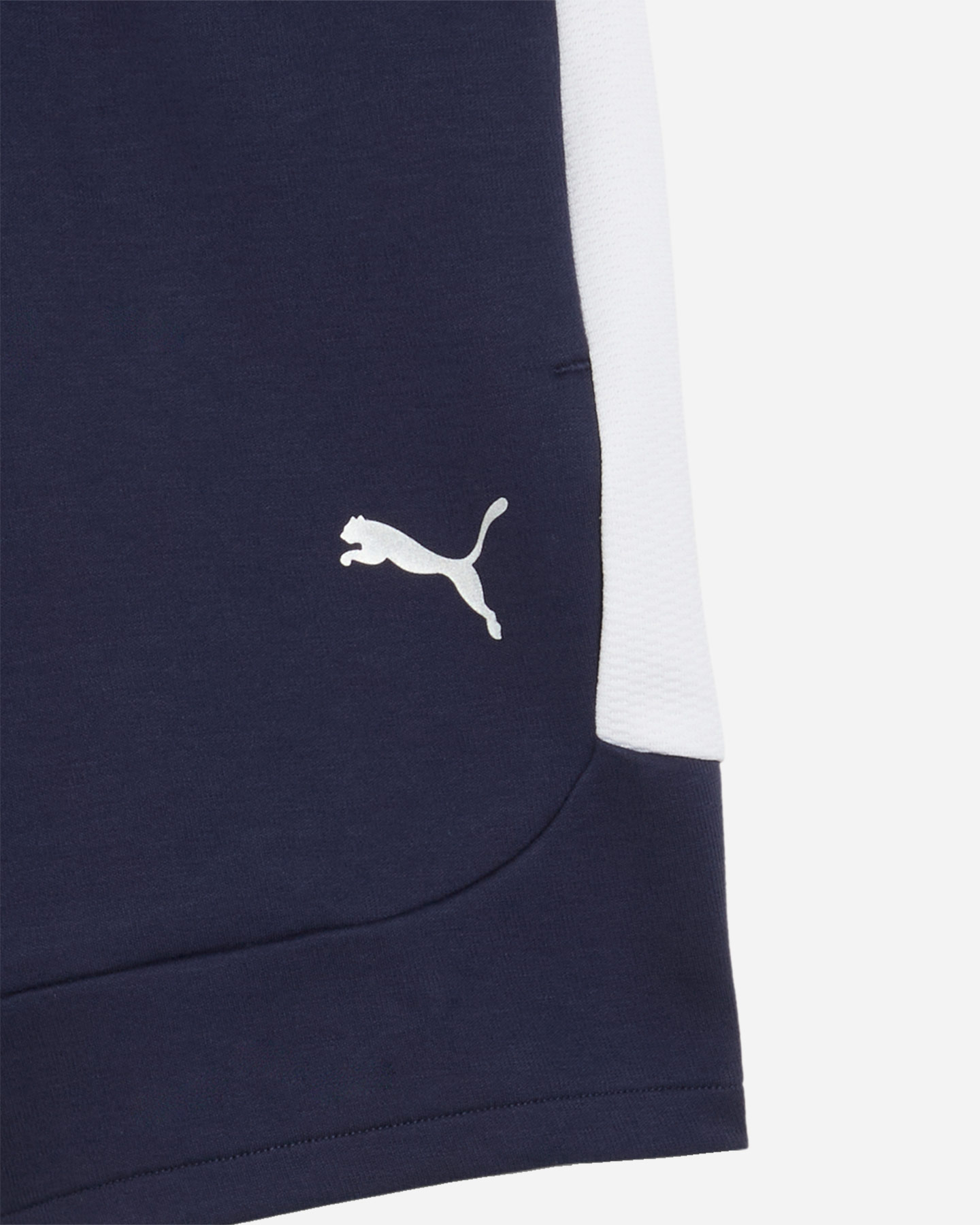 Pantaloncini calcio PUMA TEAMEVOSTRIPE JR - Blu Navy - 2 | Cisalfa Sport