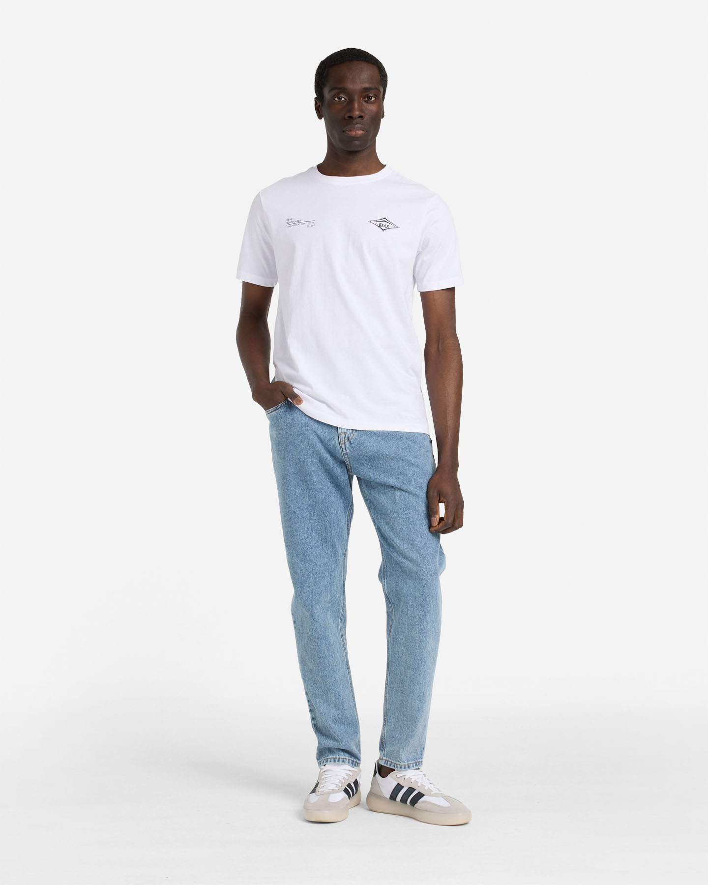 T-shirt BEAR WAVES AFTER WAVES M - Bianco - 4 | Cisalfa Sport