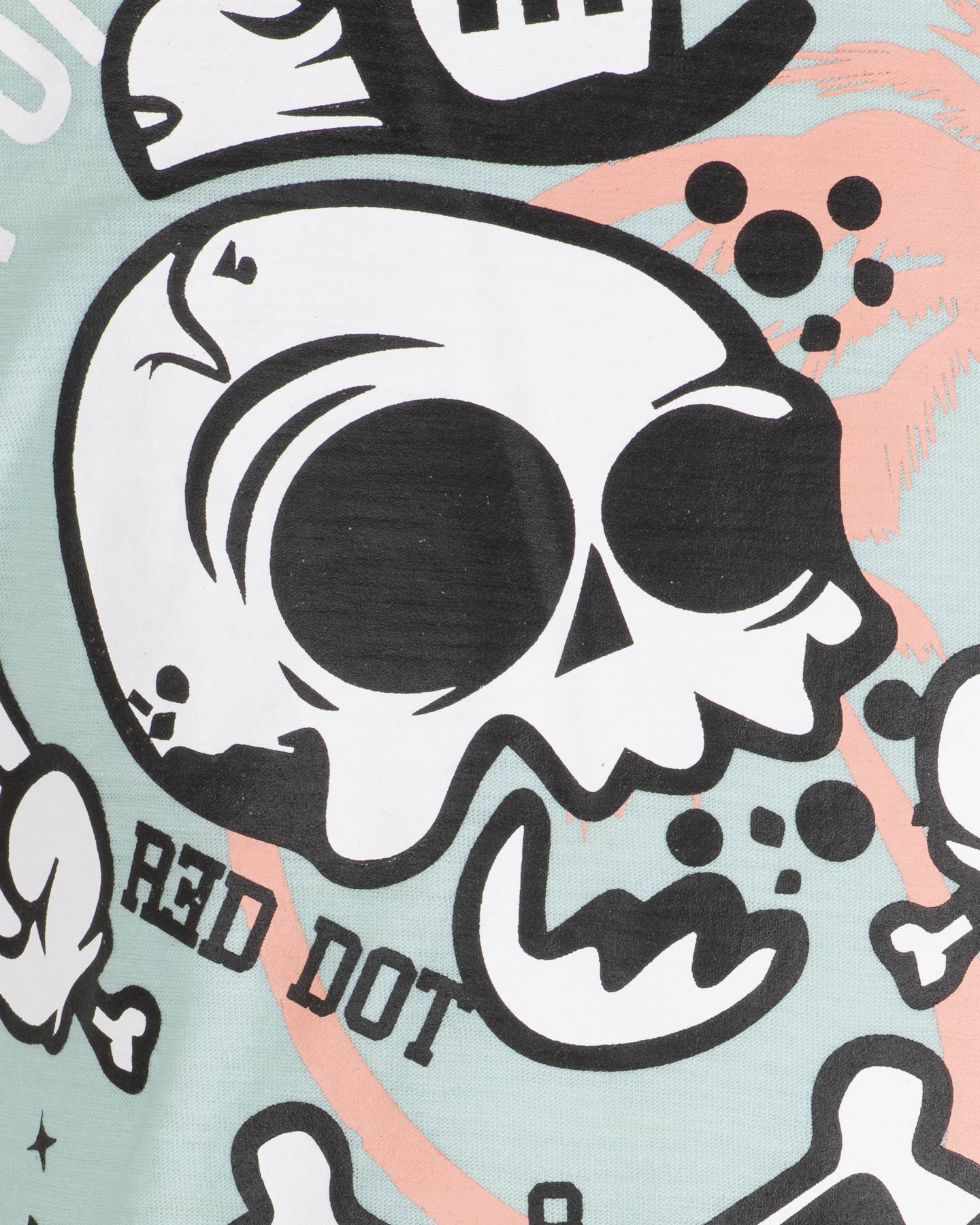 T-shirt MISTRAL SKULL JR - Azzurro - 2 | Cisalfa Sport