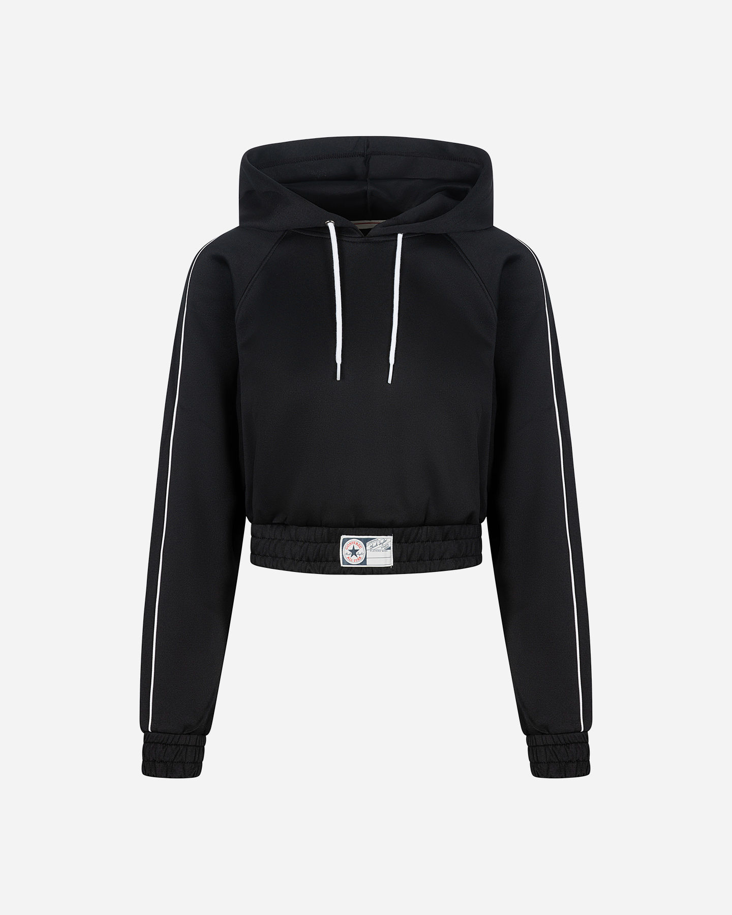 Felpa CONVERSE PIQUET W - Nero - 0 | Cisalfa Sport