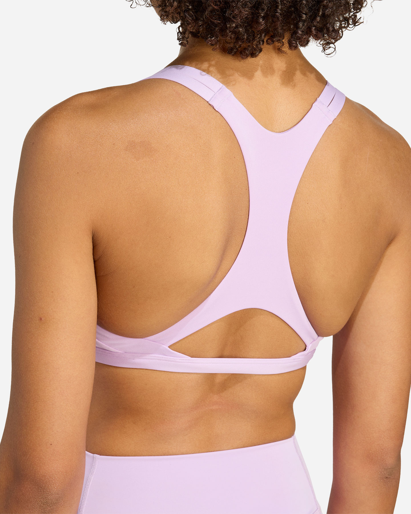 Bra training ADIDAS AERIM W - Lilla - 4 | Cisalfa Sport