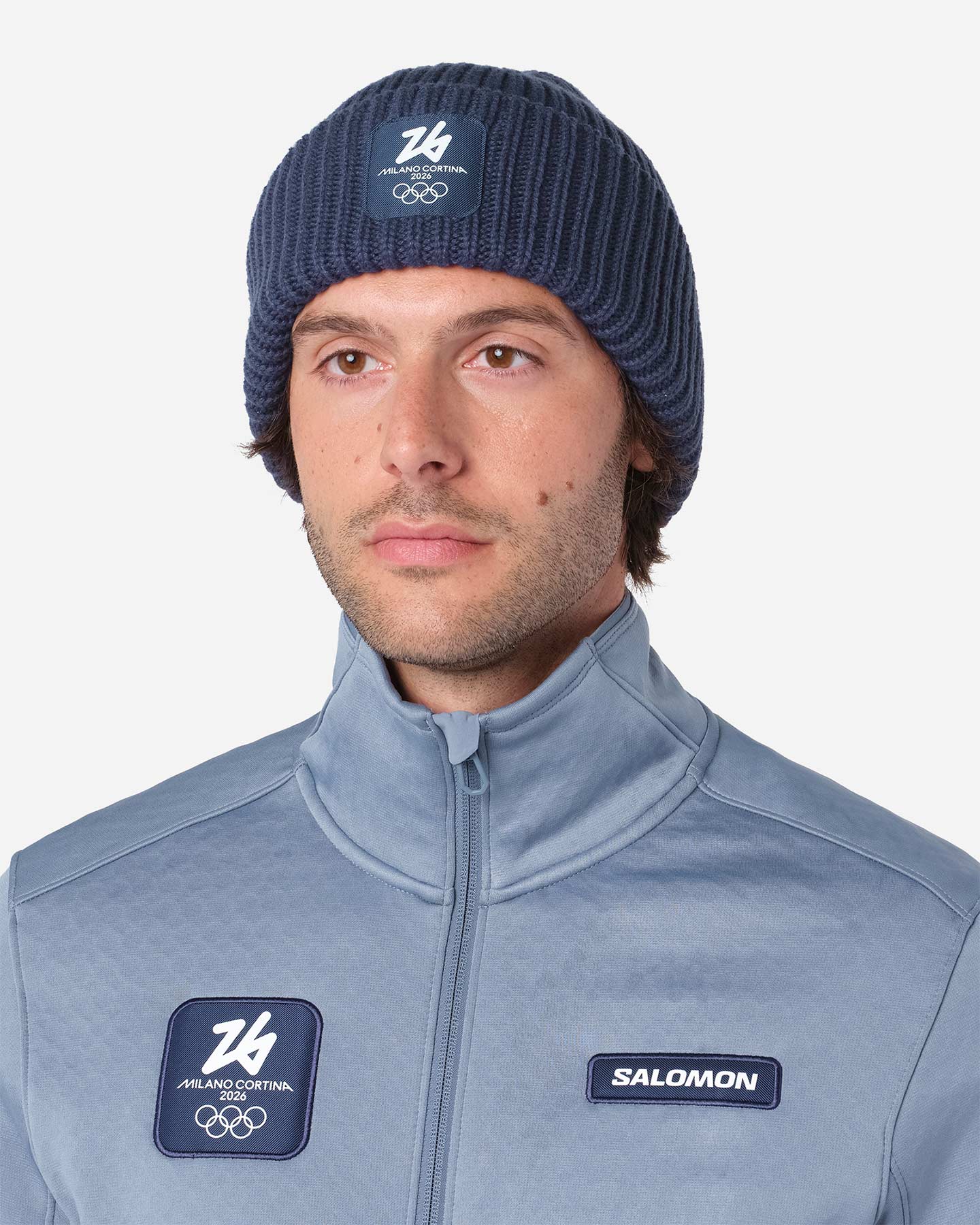 Berretto SALOMON MILANO CORTINA 2026 OLYMPIC  - Blu - 2 | Cisalfa Sport