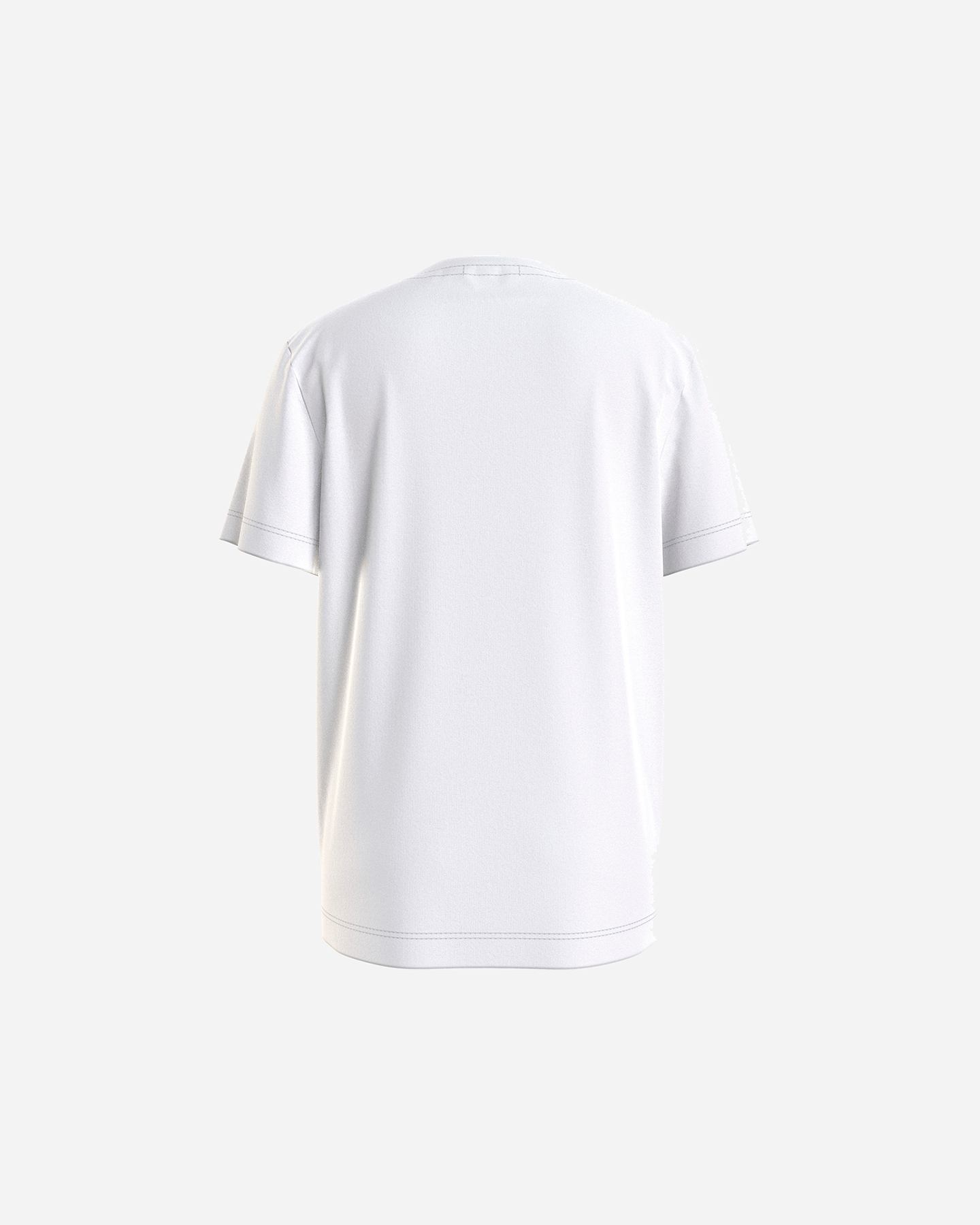 T-shirt CALVIN KLEIN JEANS BIG LOGO JR - Bianco - 3 | Cisalfa Sport
