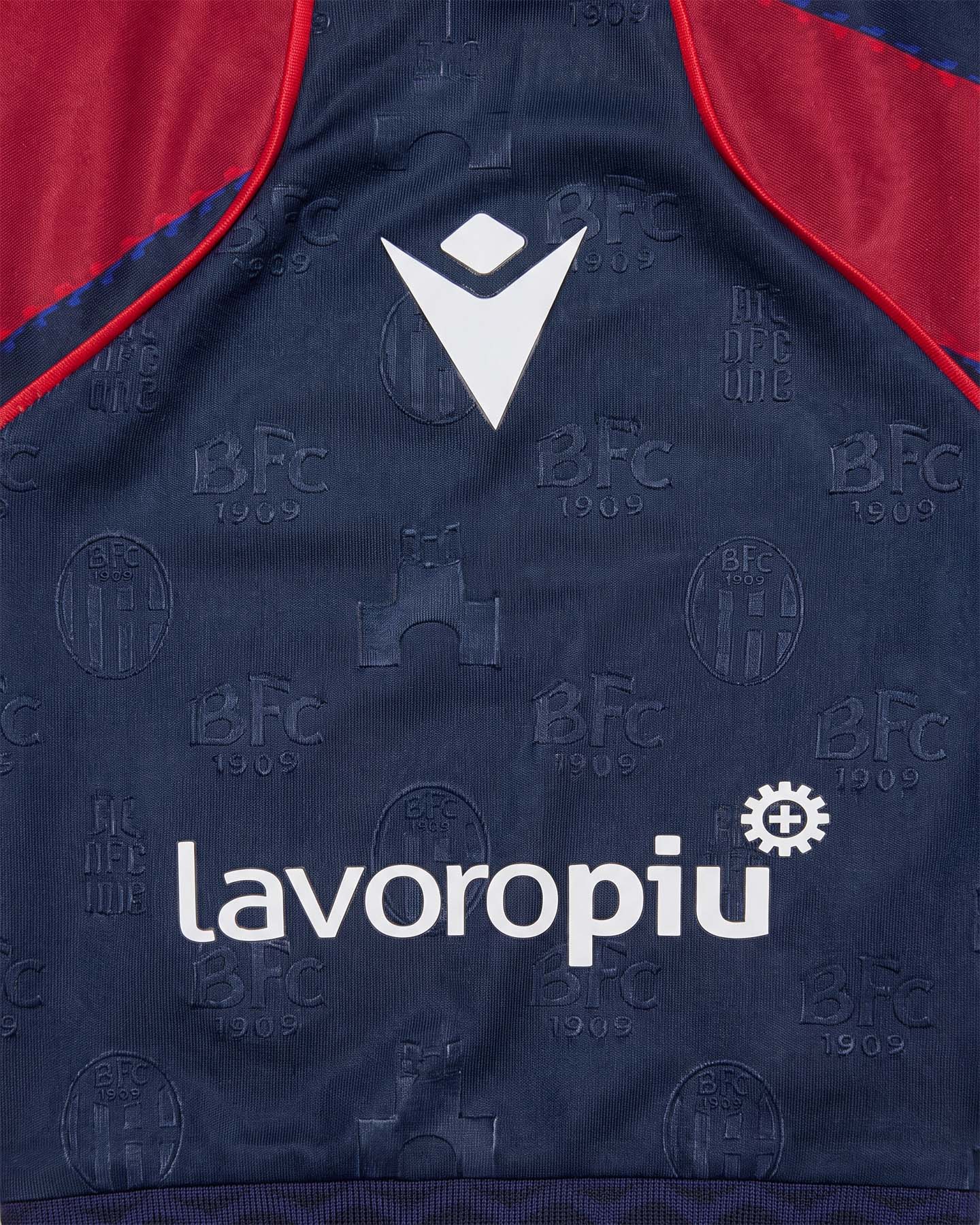 Maglia calcio ufficiale MACRON BOLOGNA HOME 26-27 JR - 2 | Cisalfa Sport