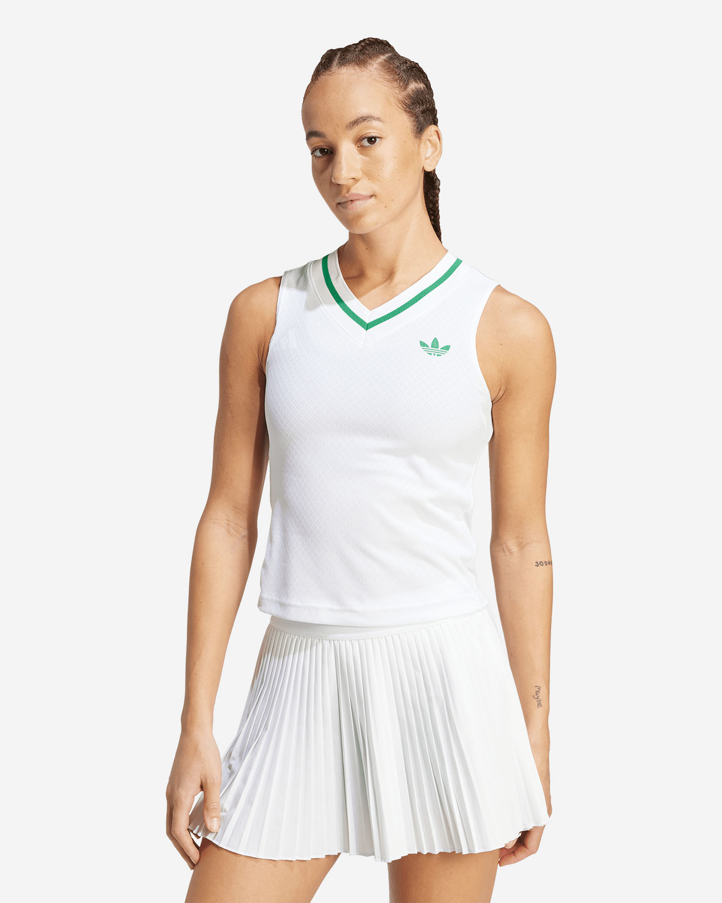 T-shirt tennis ADIDAS WIMBLEDON W - Bianco - 1 | Cisalfa Sport