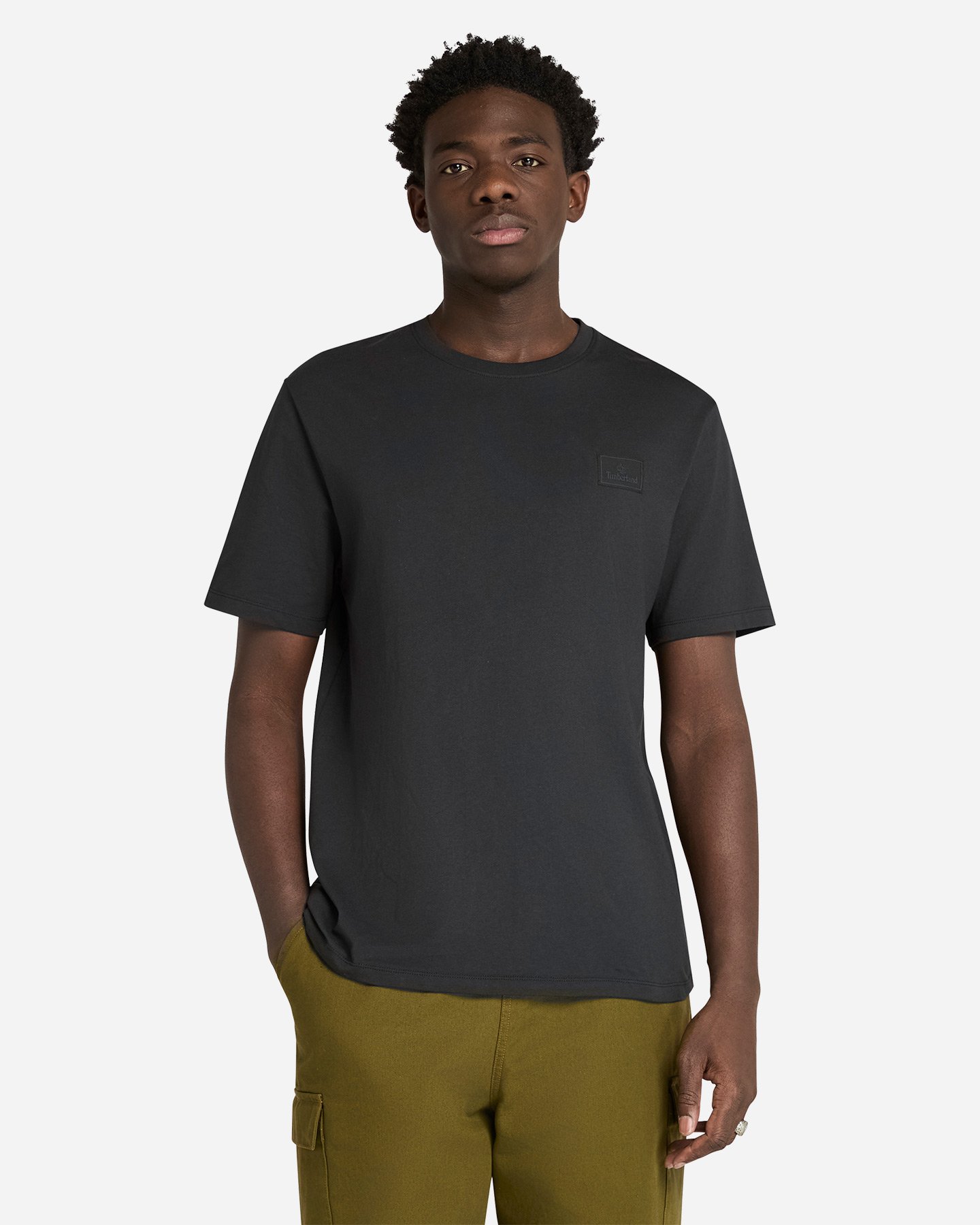 T-shirt TIMBERLAND BADGE M - Nero - 1 | Cisalfa Sport