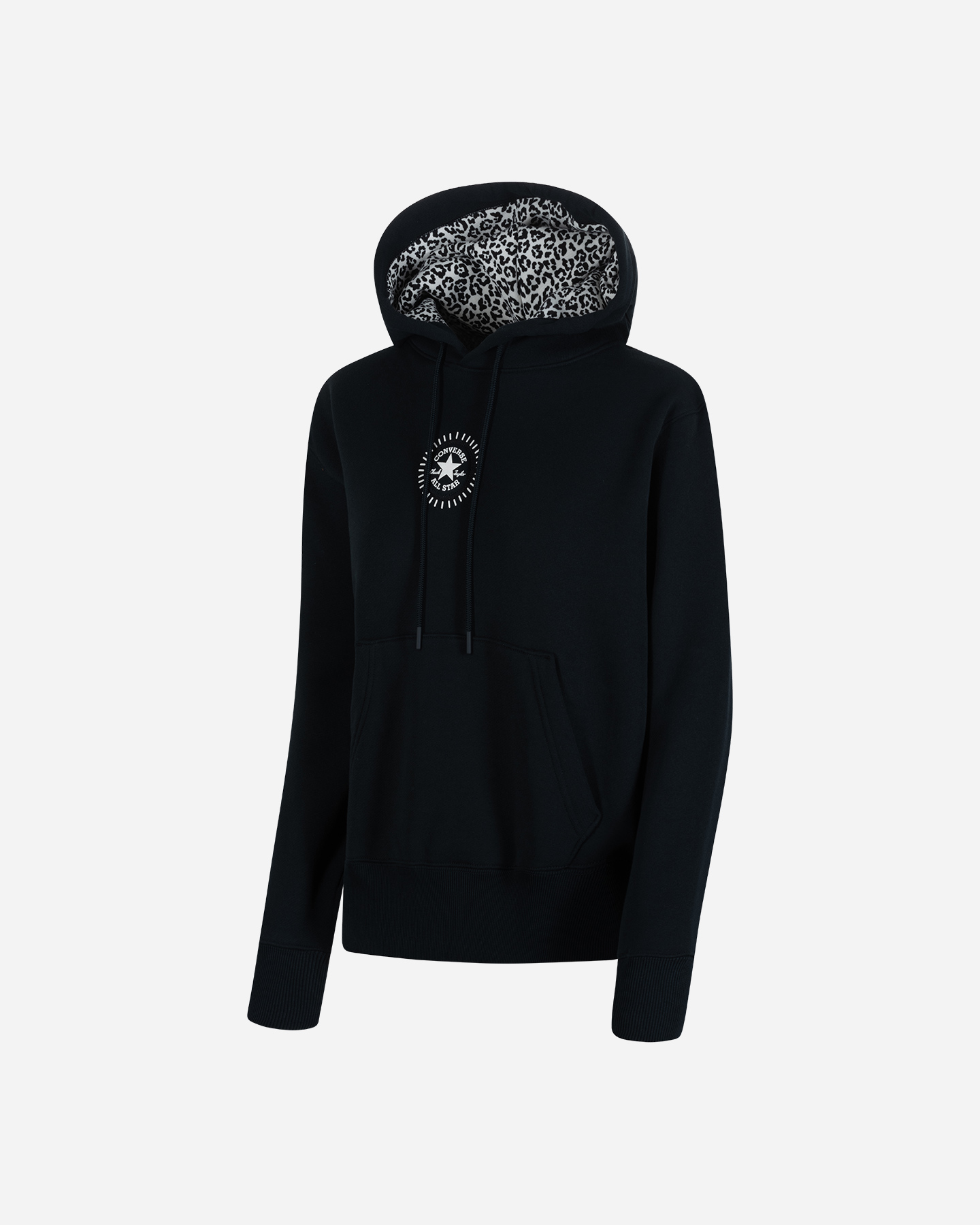 Felpa CONVERSE ANIMALIER W - Nero - 0 | Cisalfa Sport