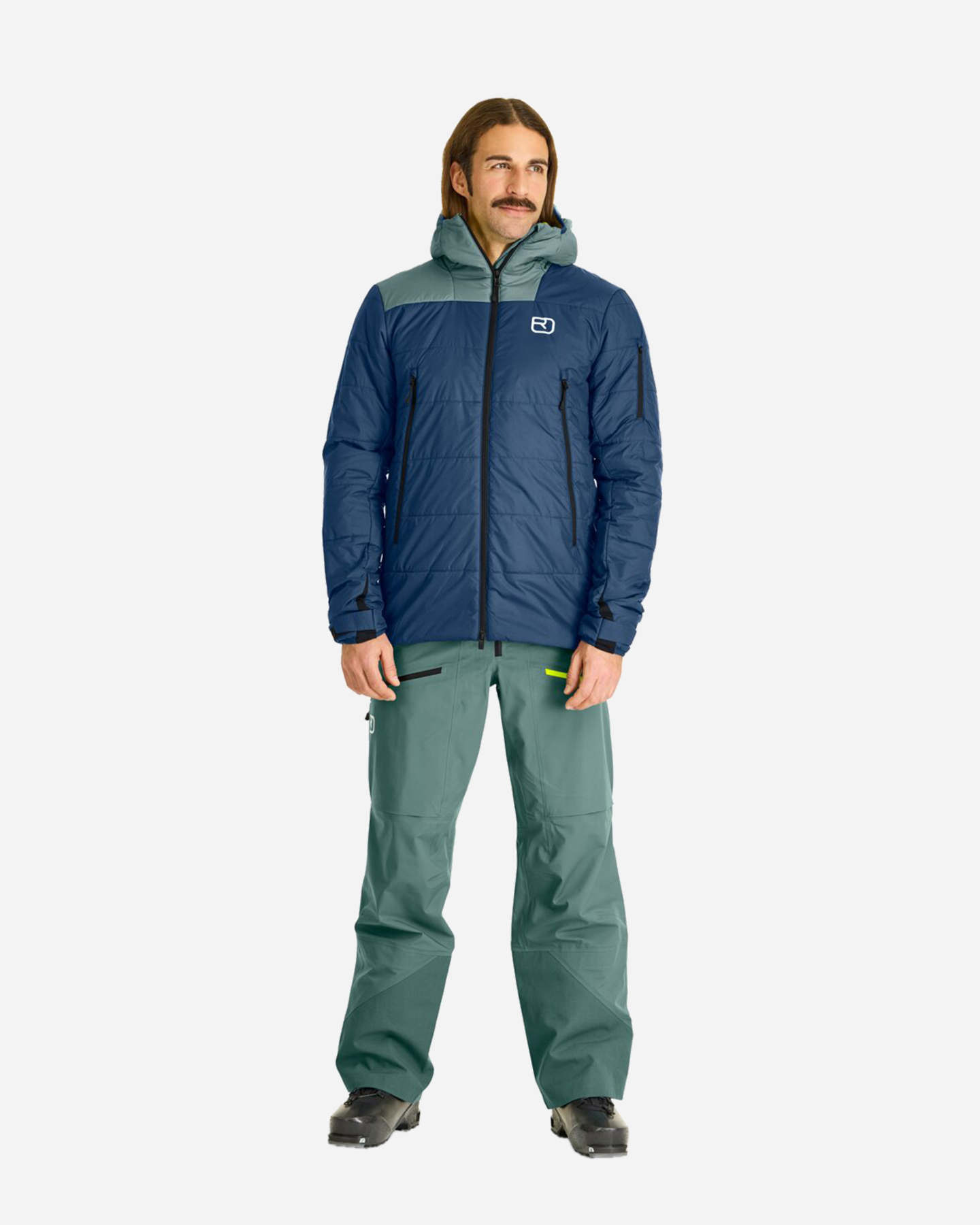 Giacca outdoor ORTOVOX SWISSWOOL ZINAL M - Blu - 2 | Cisalfa Sport