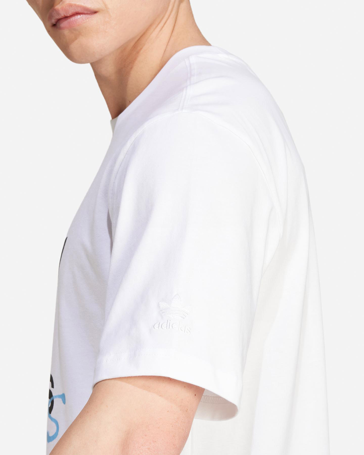 T-shirt ADIDAS TREFOIL ORIGINAL M - Bianco - 3 | Cisalfa Sport