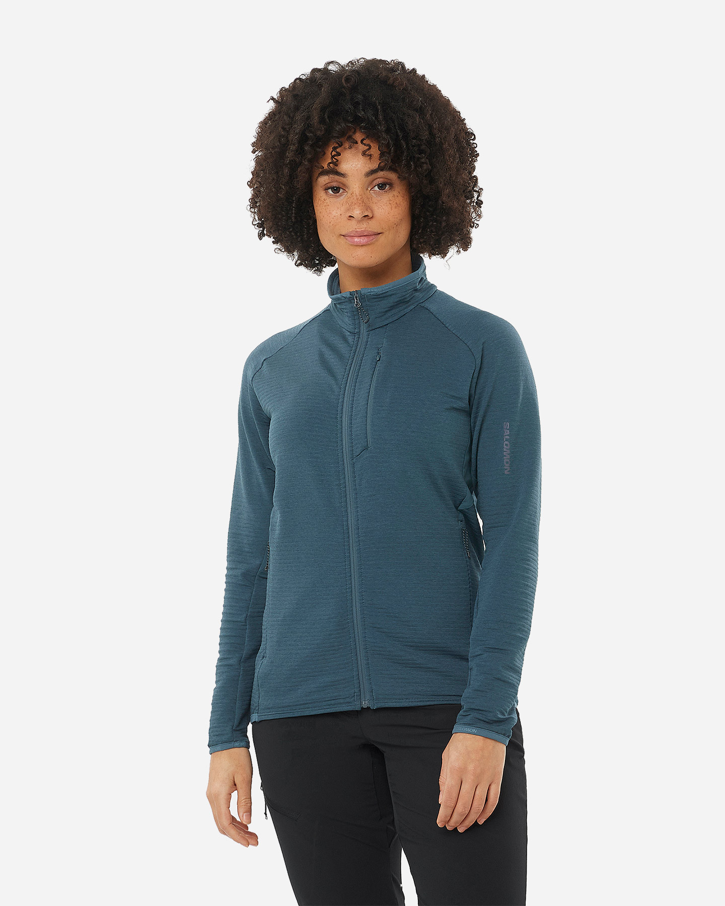 Pile SALOMON ESSENTIAL LIGHTWARM W - Blu Navy - 1 | Cisalfa Sport