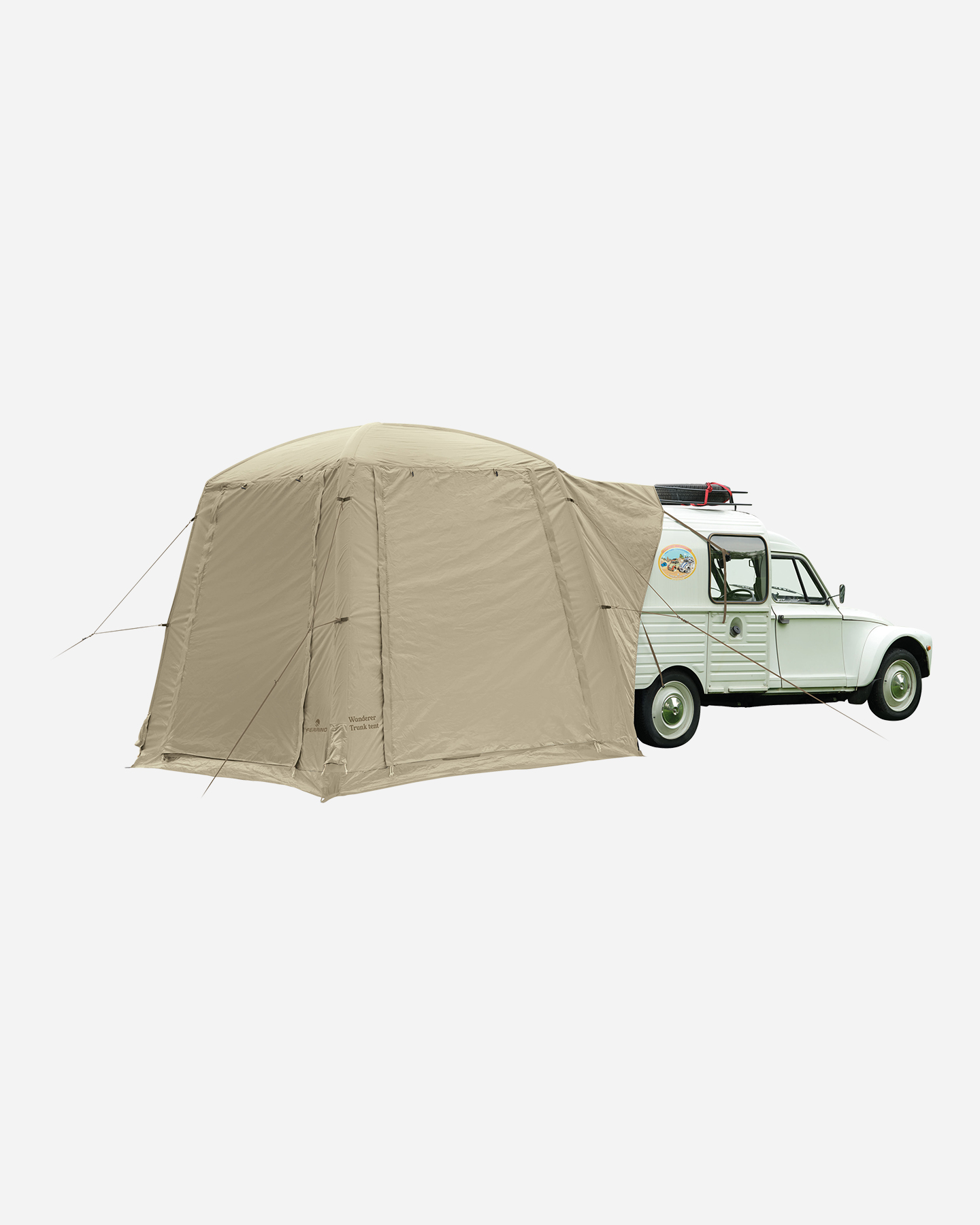 Tenda FERRINO WANDERER TRUNK  - Beige - 2 | Cisalfa Sport