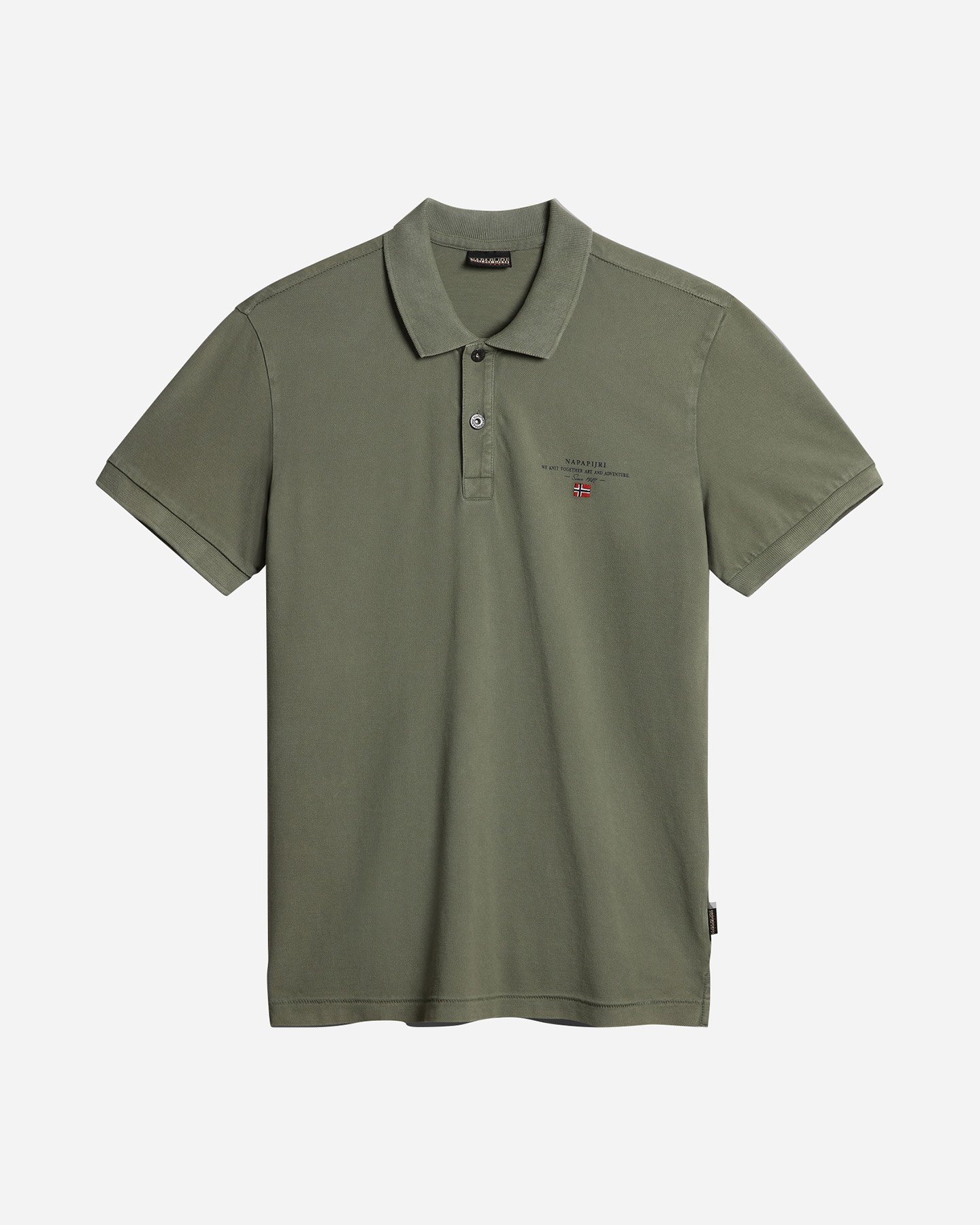 Polo NAPAPIJRI ELBAS 4 M - Verde - 4 | Cisalfa Sport