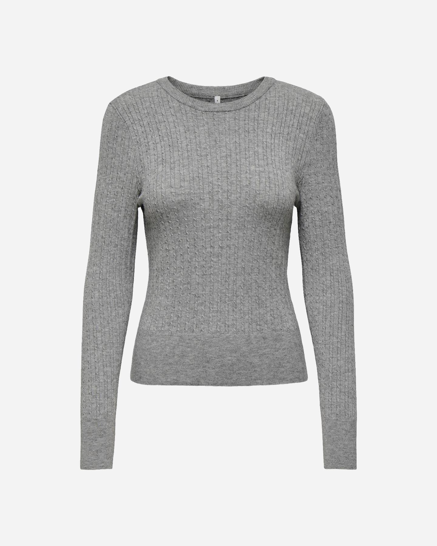 Maglione ONLY TRECCE W - Grigio - 0 | Cisalfa Sport