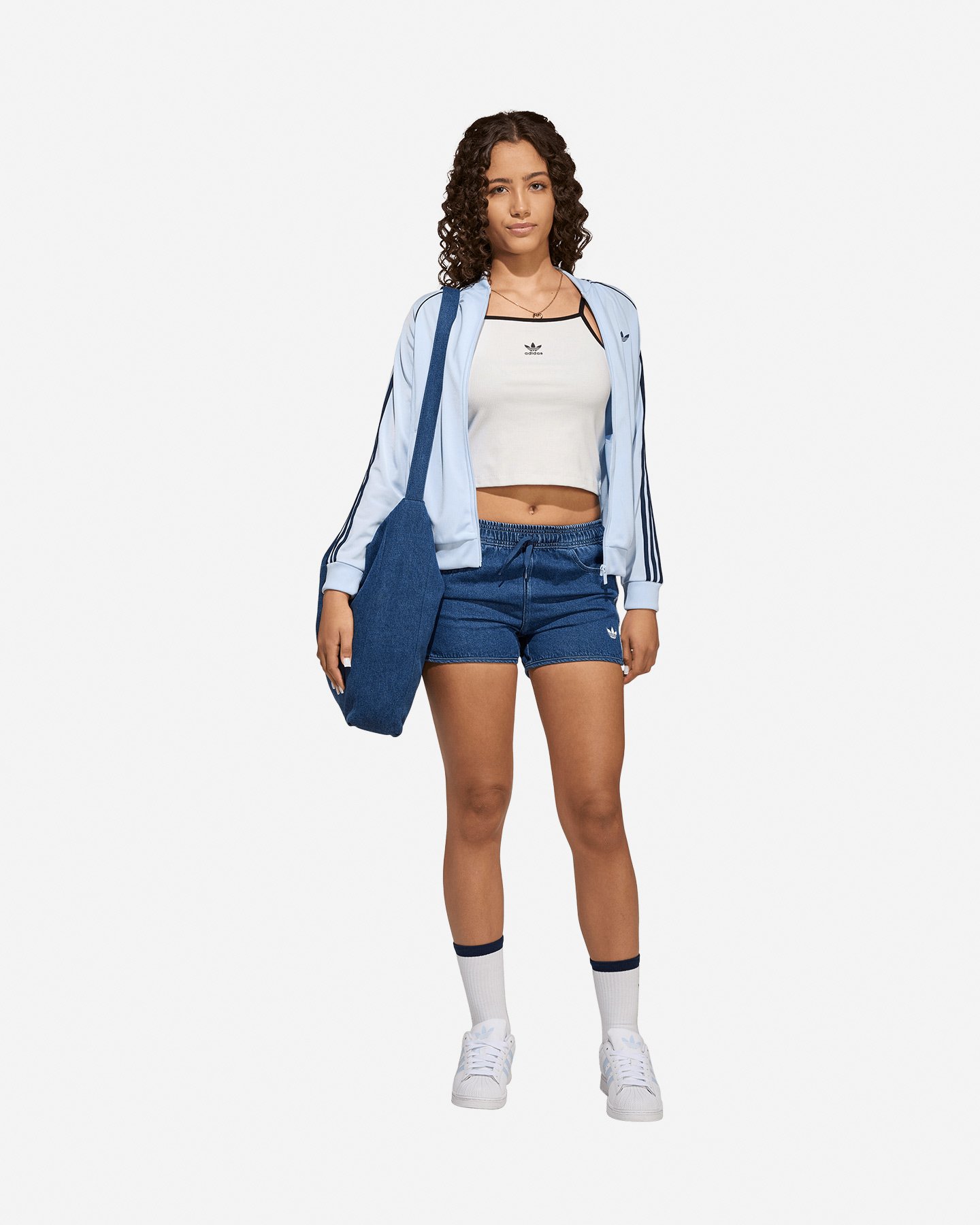 Canotta ADIDAS MINI RIB JR - Bianco - 3 | Cisalfa Sport