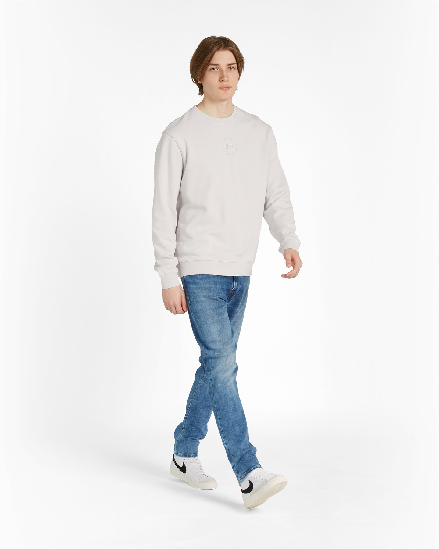 Felpa BEST COMPANY SALING CLUB M - Grigio - 3 | Cisalfa Sport