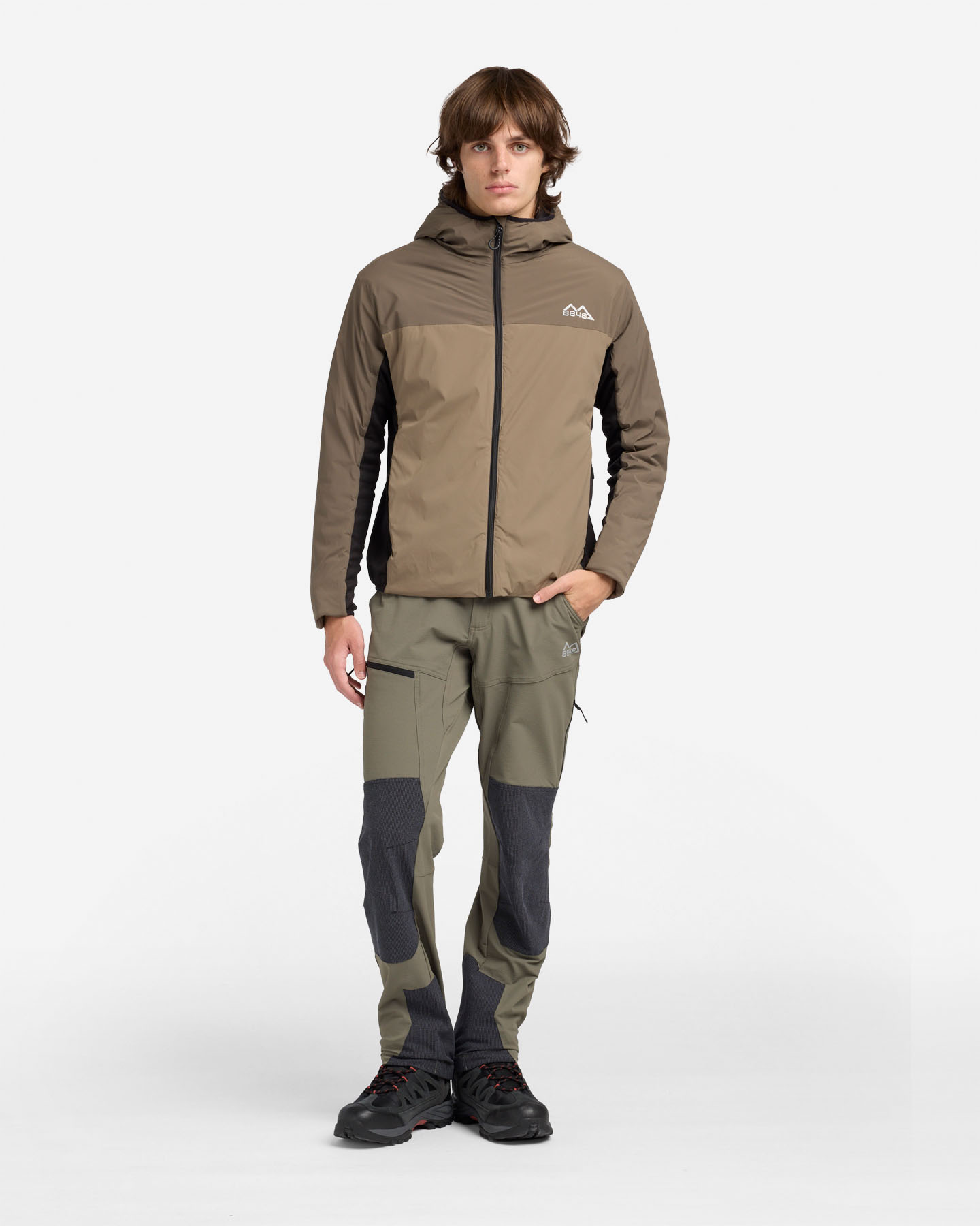 Giacca outdoor 8848 TECH HYBRID M - Marrone - 4 | Cisalfa Sport