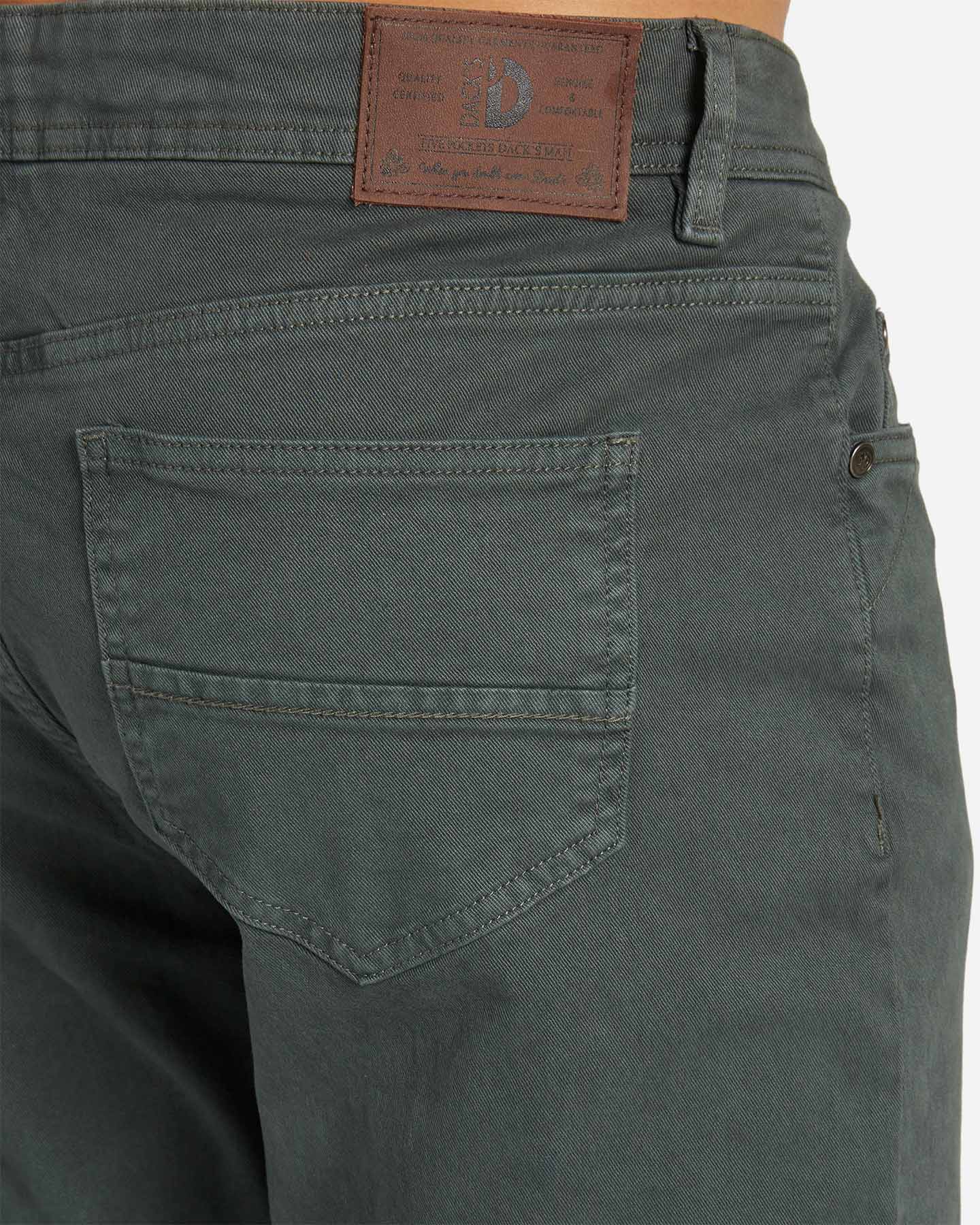 Pantalone DACK'S 5 TS TWILL REGULAR M - Verde - 3 | Cisalfa Sport