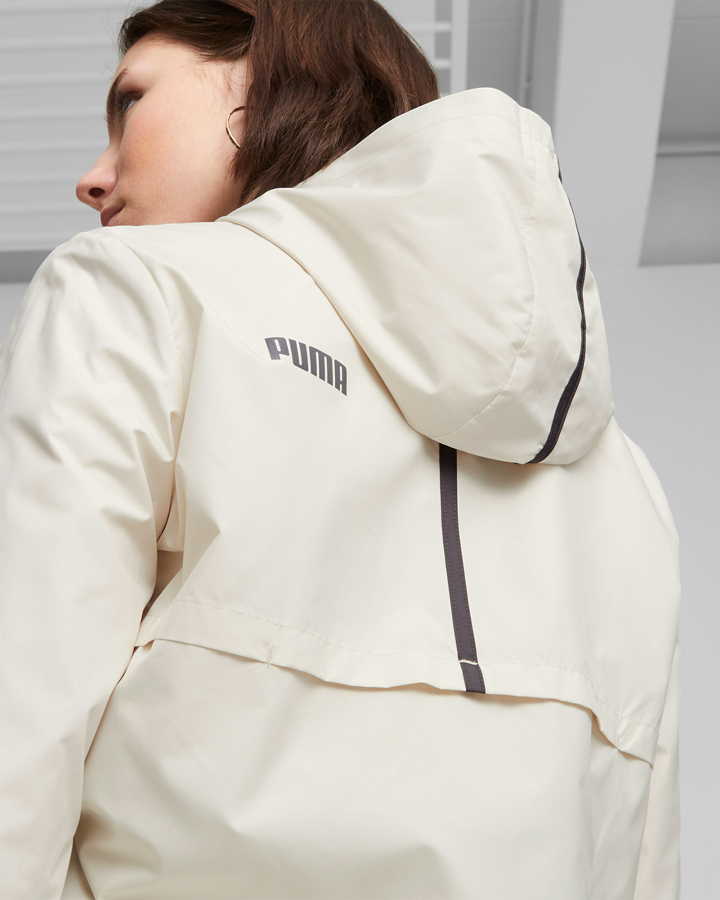 Felpa PUMA WOVEN W - Beige - 3 | Cisalfa Sport