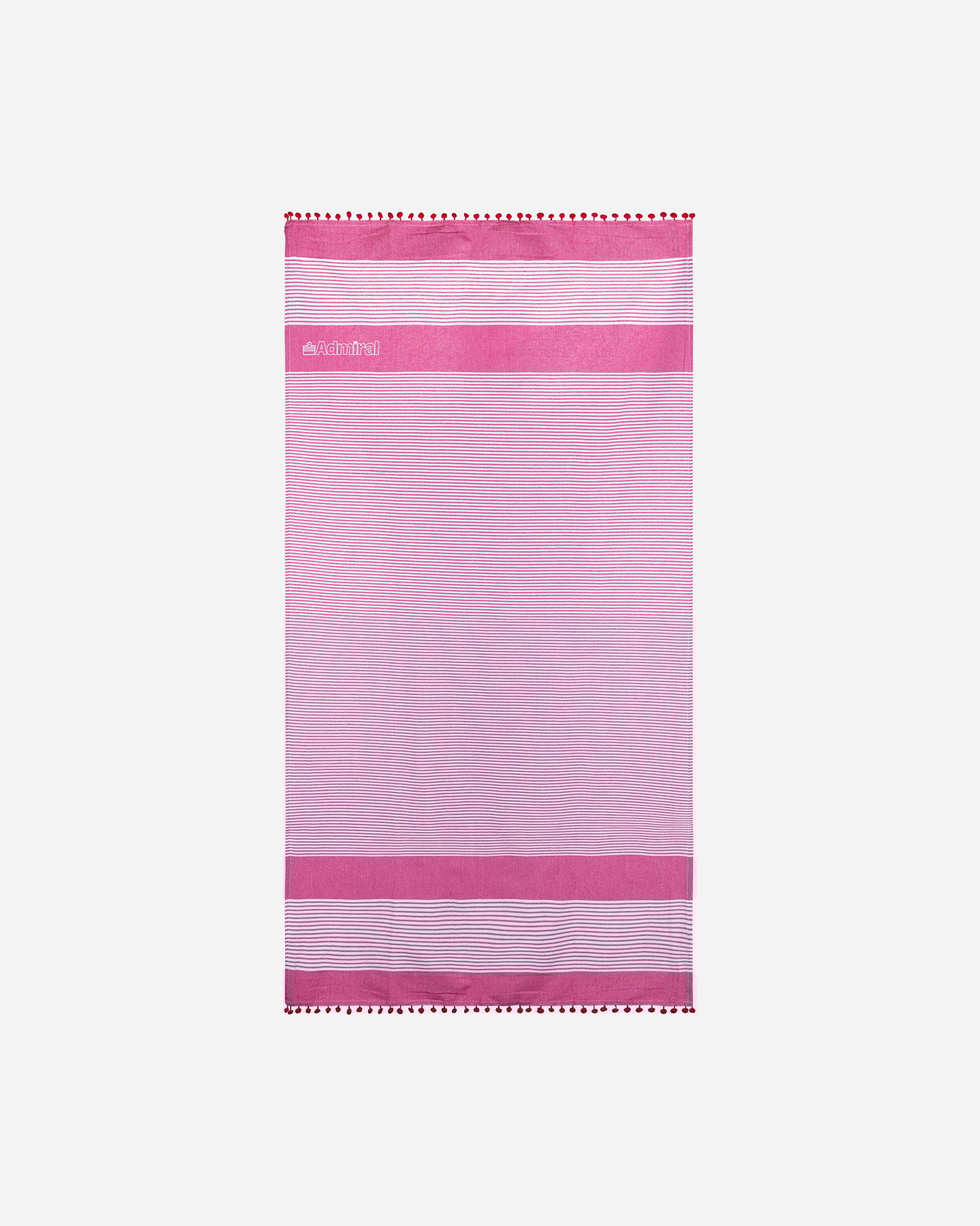 Telo mare ADMIRAL STRIPED  - Fucsia - 0 | Cisalfa Sport