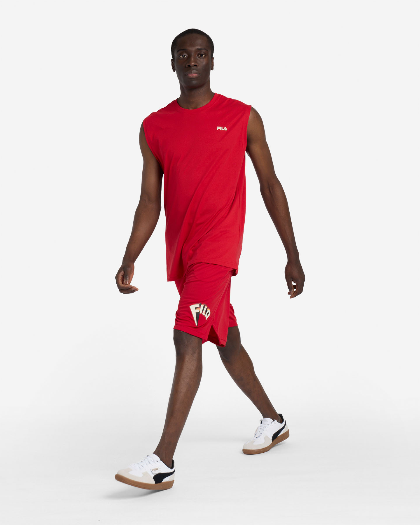 Canotta FILA ATHLEISURE DYNAMISM M - Rosso - 4 | Cisalfa Sport