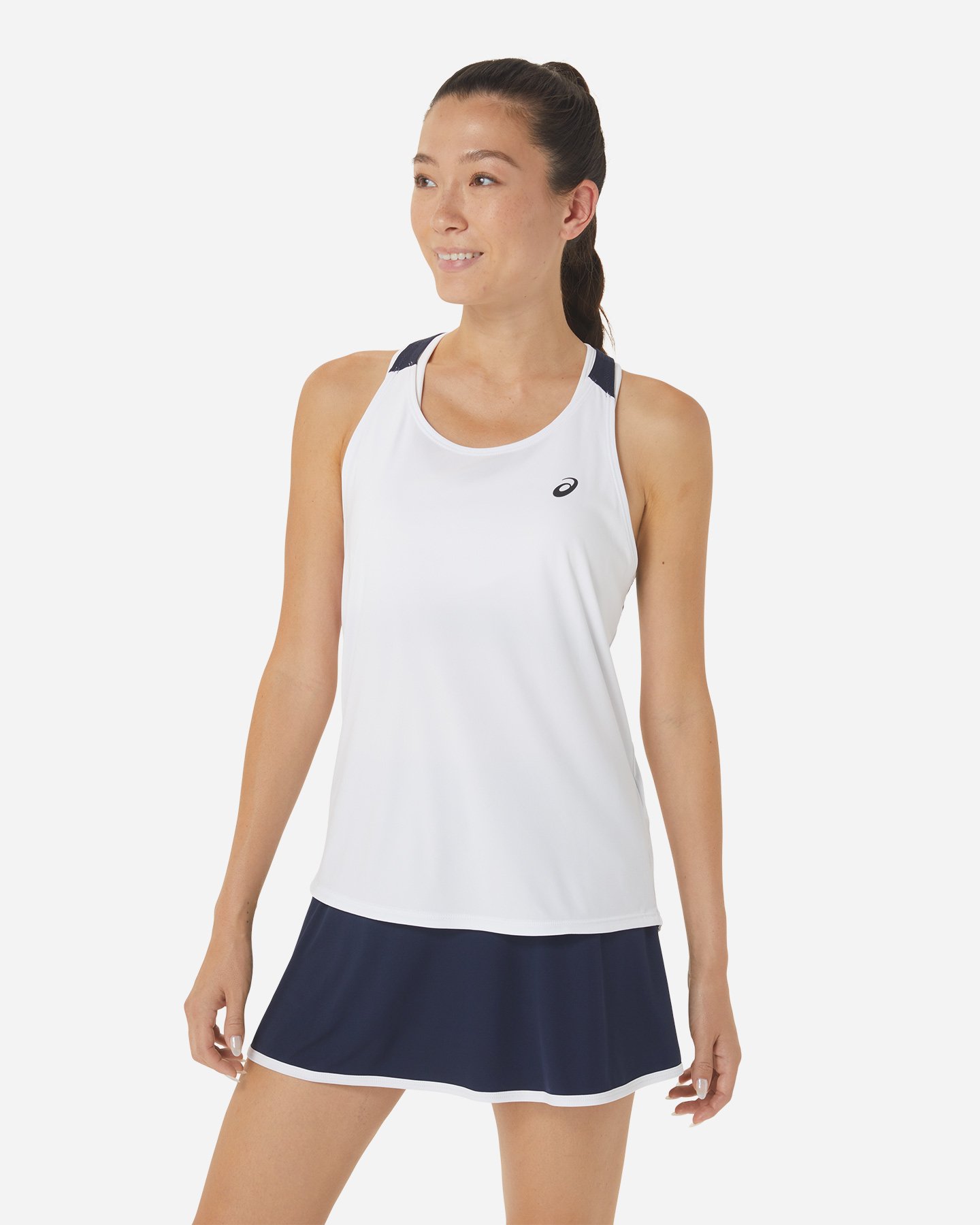 T-shirt tennis ASICS COURT W - Bianco - 1 | Cisalfa Sport