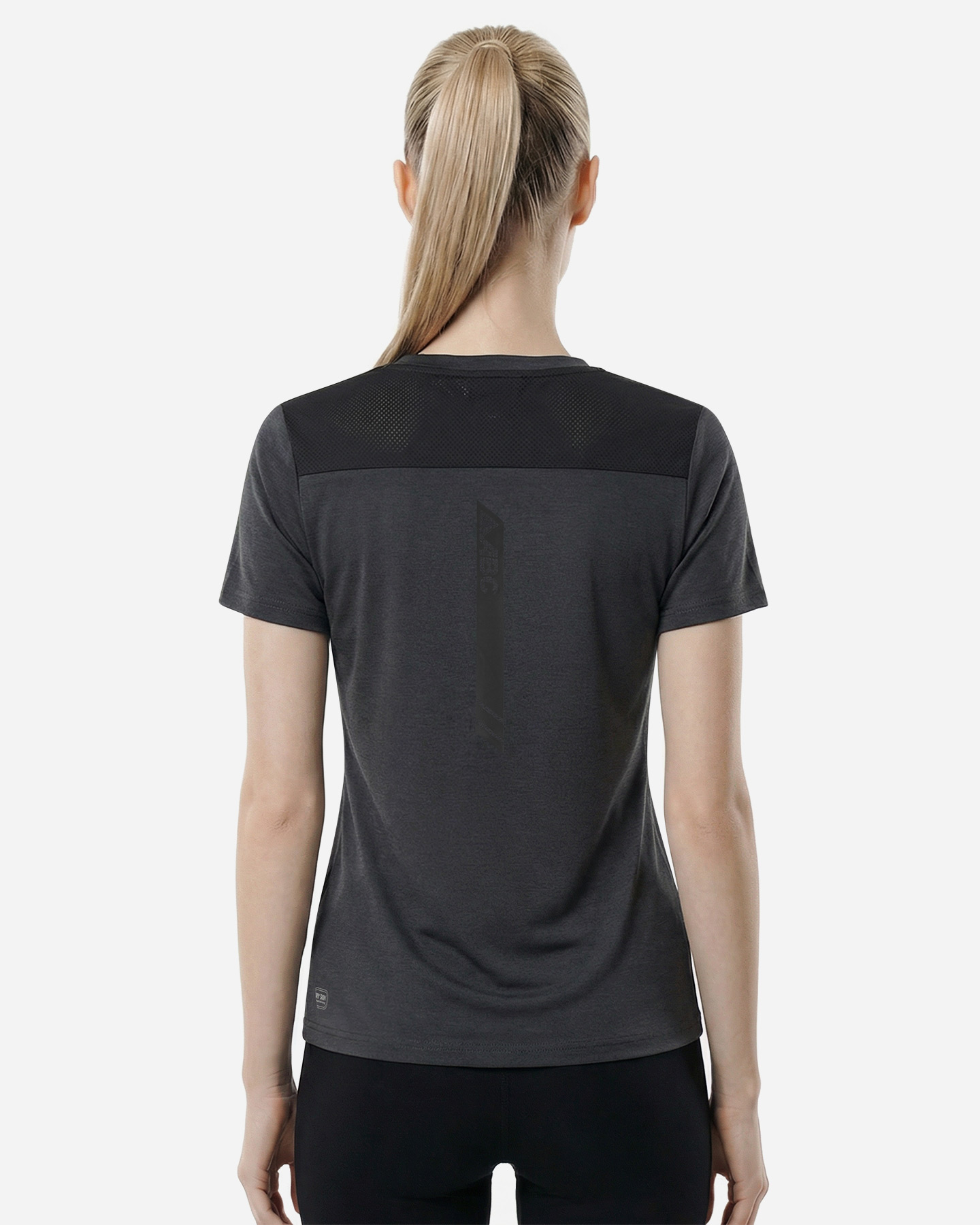 T-shirt running ABC TECH W - Nero - 3 | Cisalfa Sport