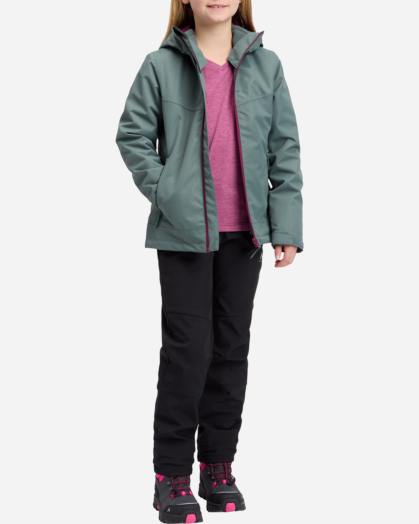 Giacca outdoor MCKINLEY JUSTIN III 3IN1 JR - Verde - 3 | Cisalfa Sport