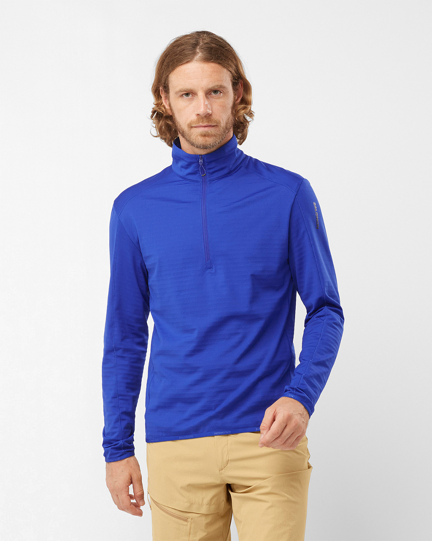 Pile SALOMON ESSENTIAL LIGHTWARM M - Blu - 1 | Cisalfa Sport