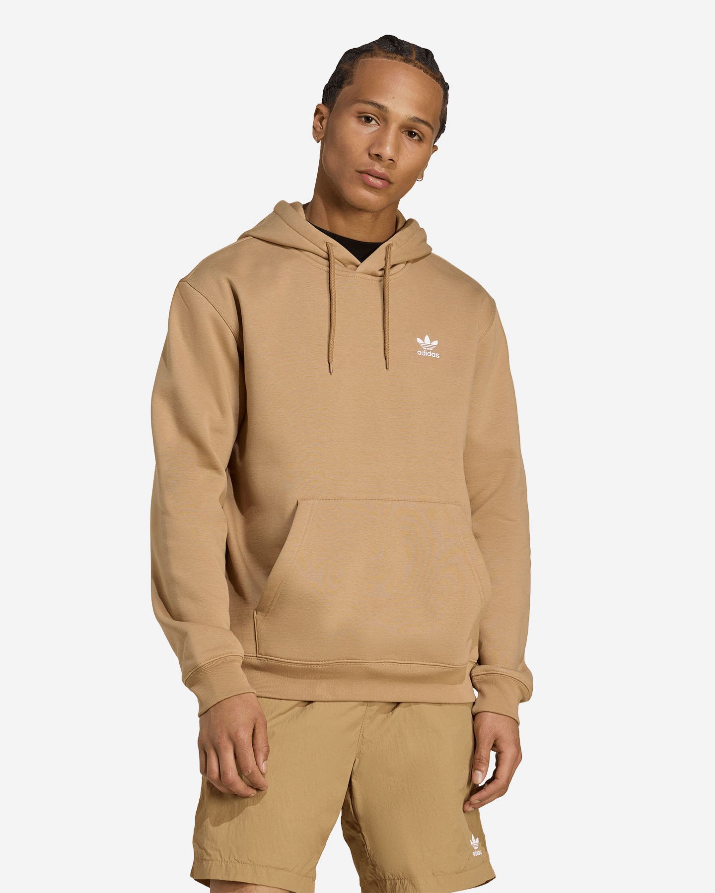 Felpa ADIDAS SMALL LOGO TREFOIL M - Marrone - 1 | Cisalfa Sport