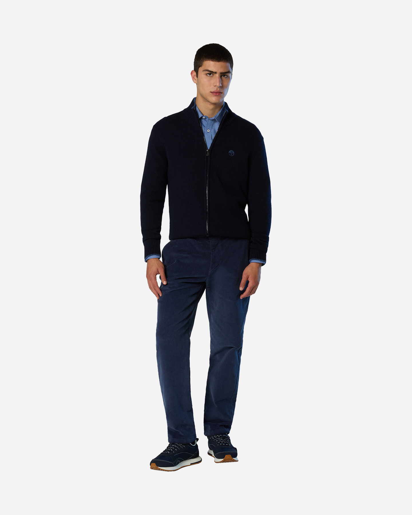 Cardigan NORTH SAILS CLASSIC M - Blu - 3 | Cisalfa Sport