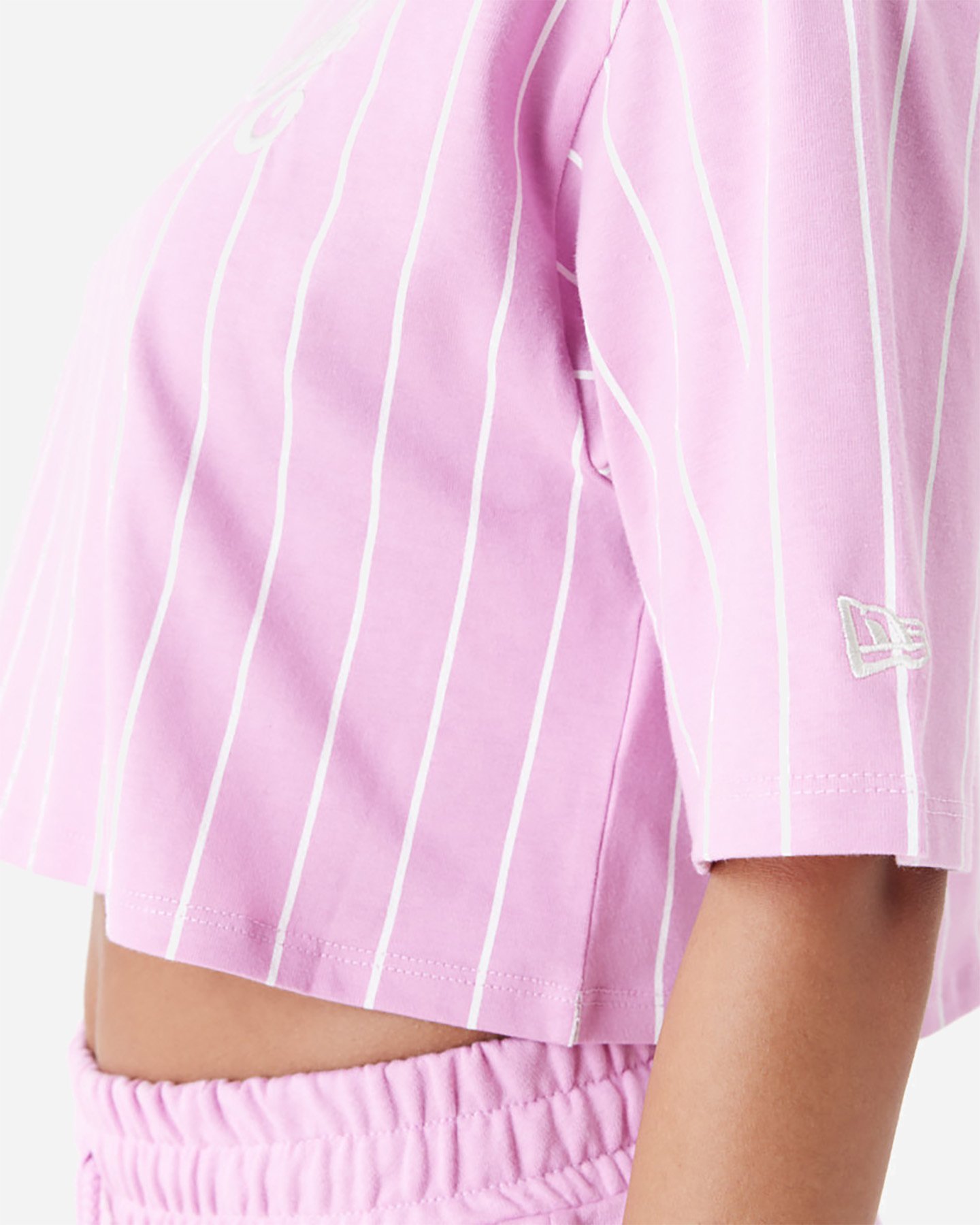 T-shirt NEW ERA CROP NEW YORK YANKEES W - Rosa - 4 | Cisalfa Sport