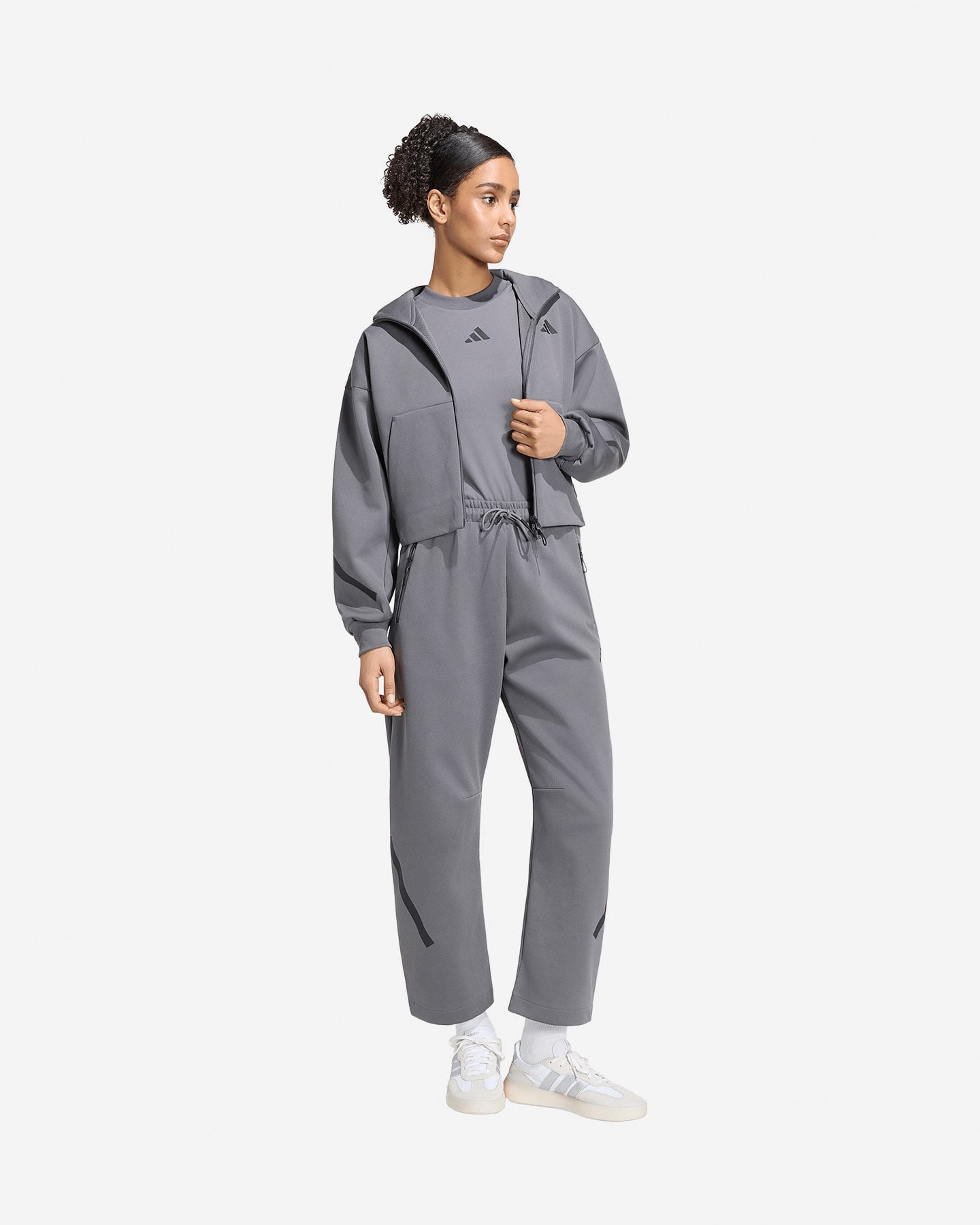 Pantalone ADIDAS Z.N.E. W - Grigio - 2 | Cisalfa Sport