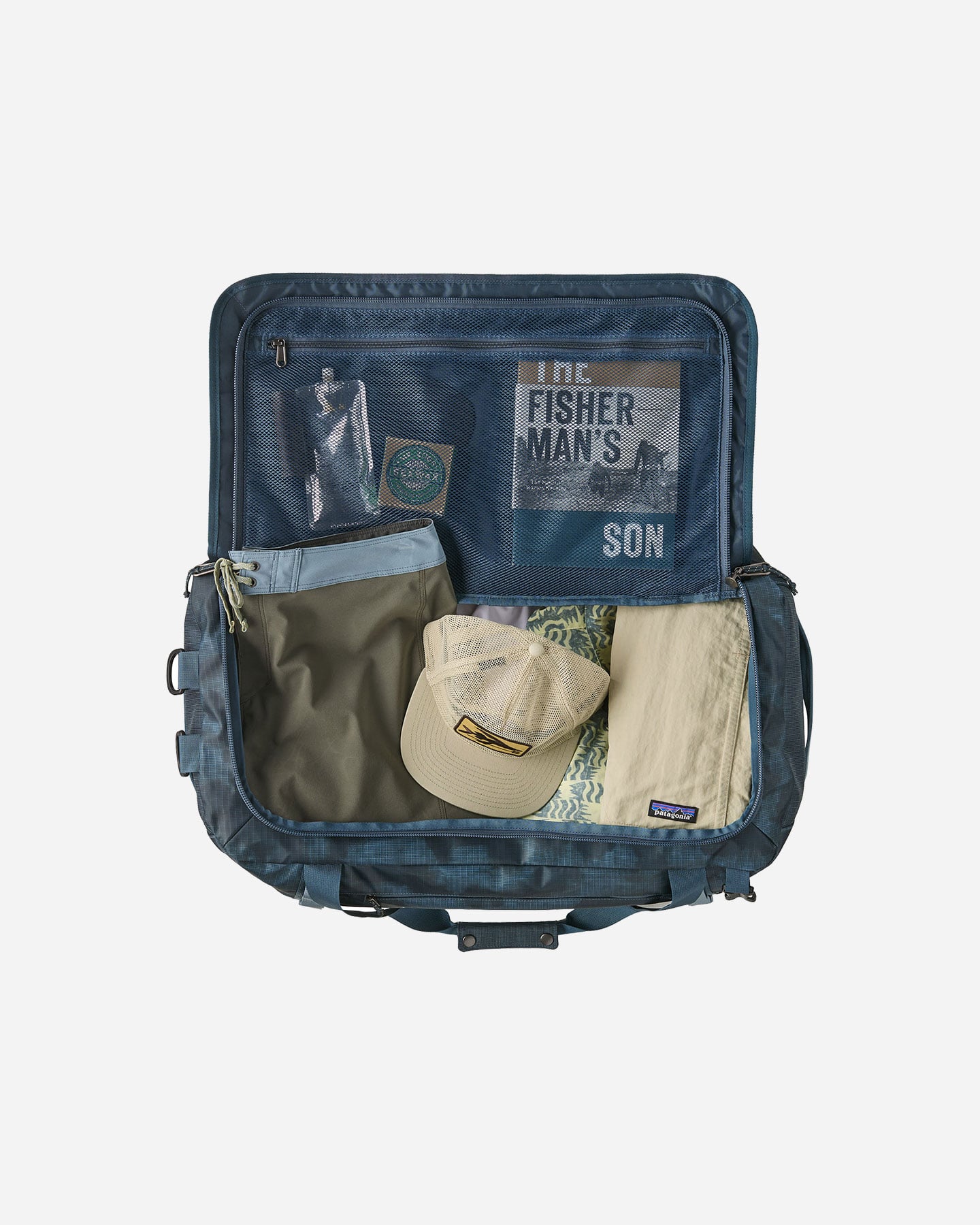 Zaino travel PATAGONIA BLACK HOLE DUFFEL 55L - Blu - 2 | Cisalfa Sport