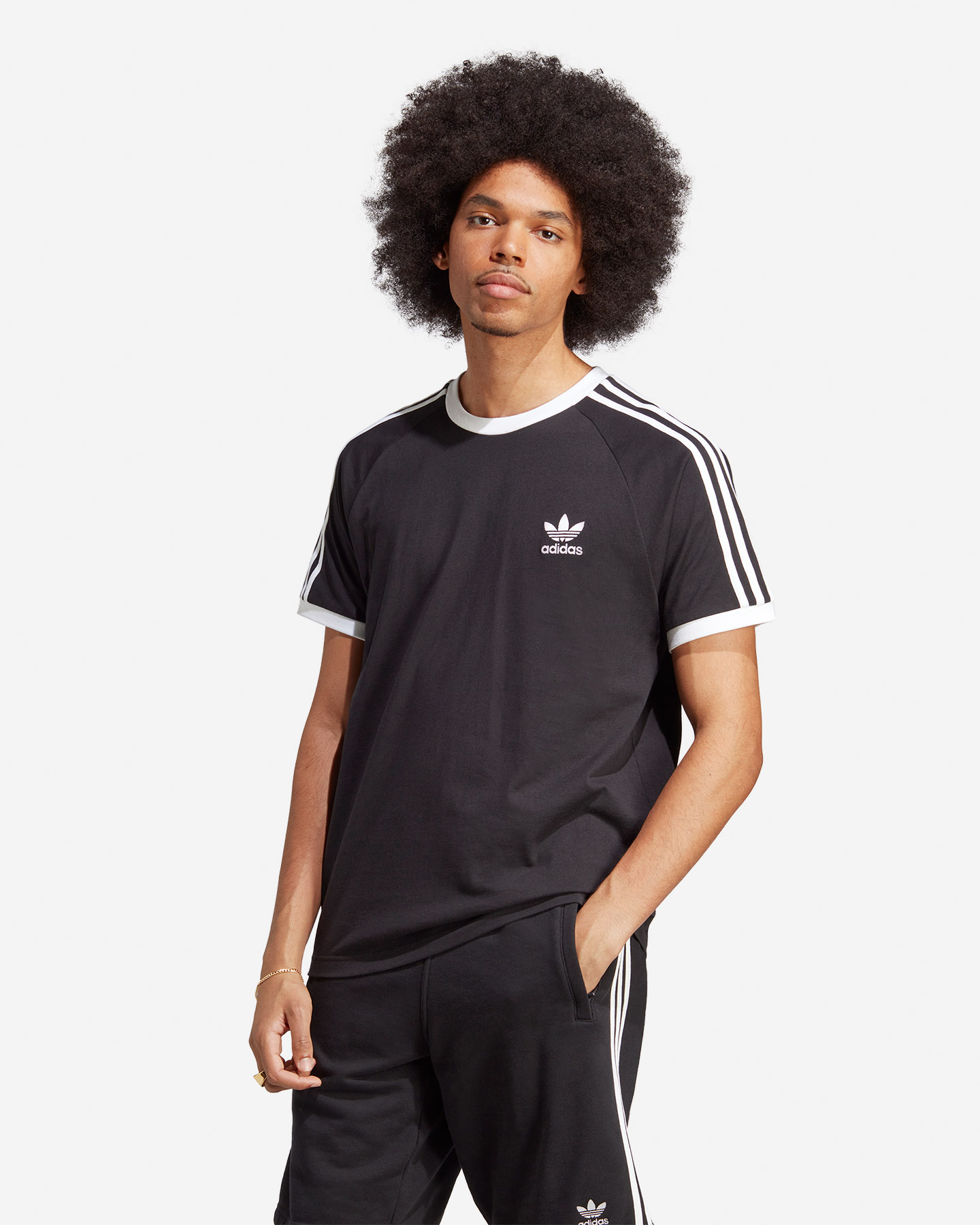 T-shirt ADIDAS 3STRIPES M - Nero - 1 | Cisalfa Sport