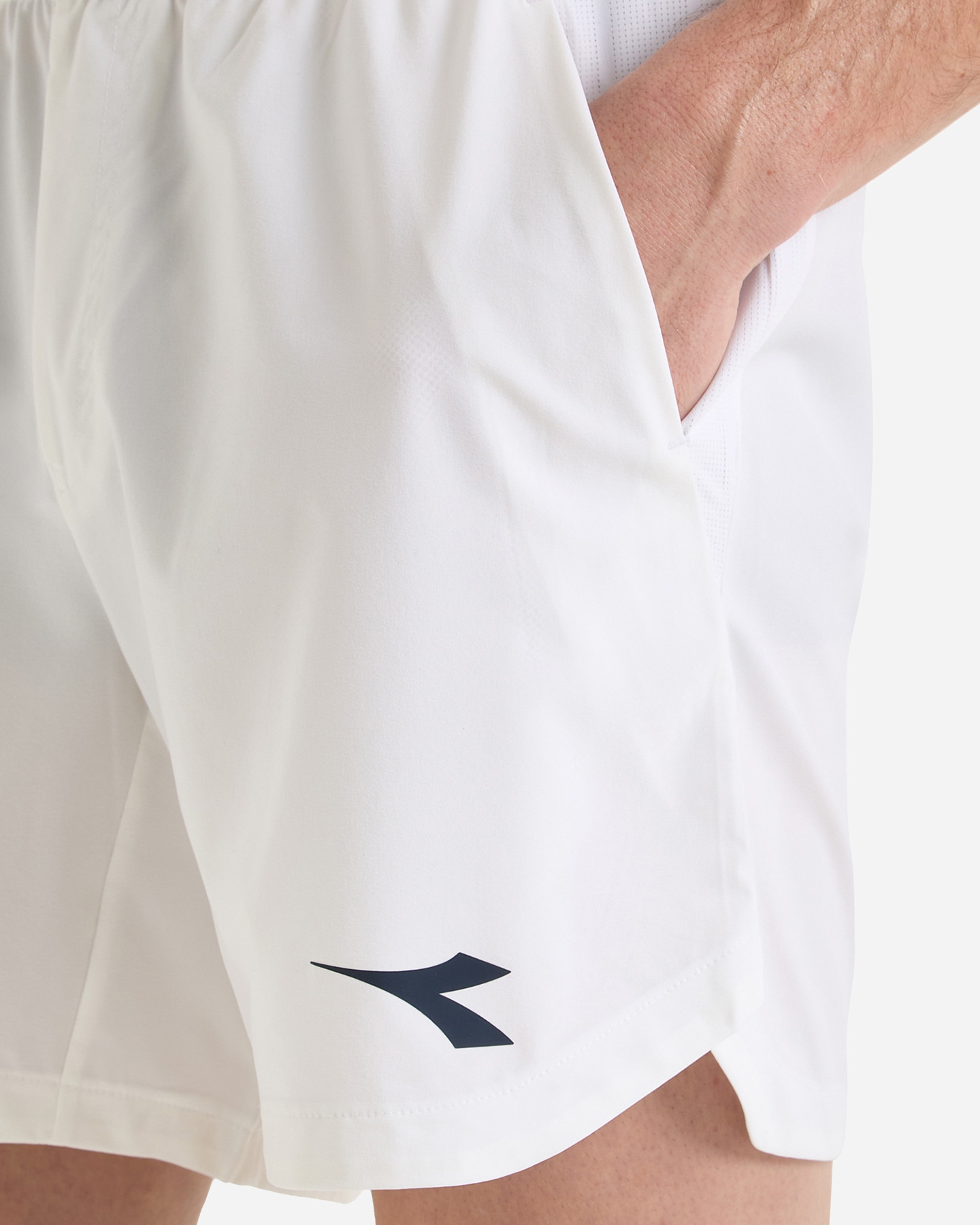 Pantaloncini tennis DIADORA ICON M - Bianco - 4 | Cisalfa Sport