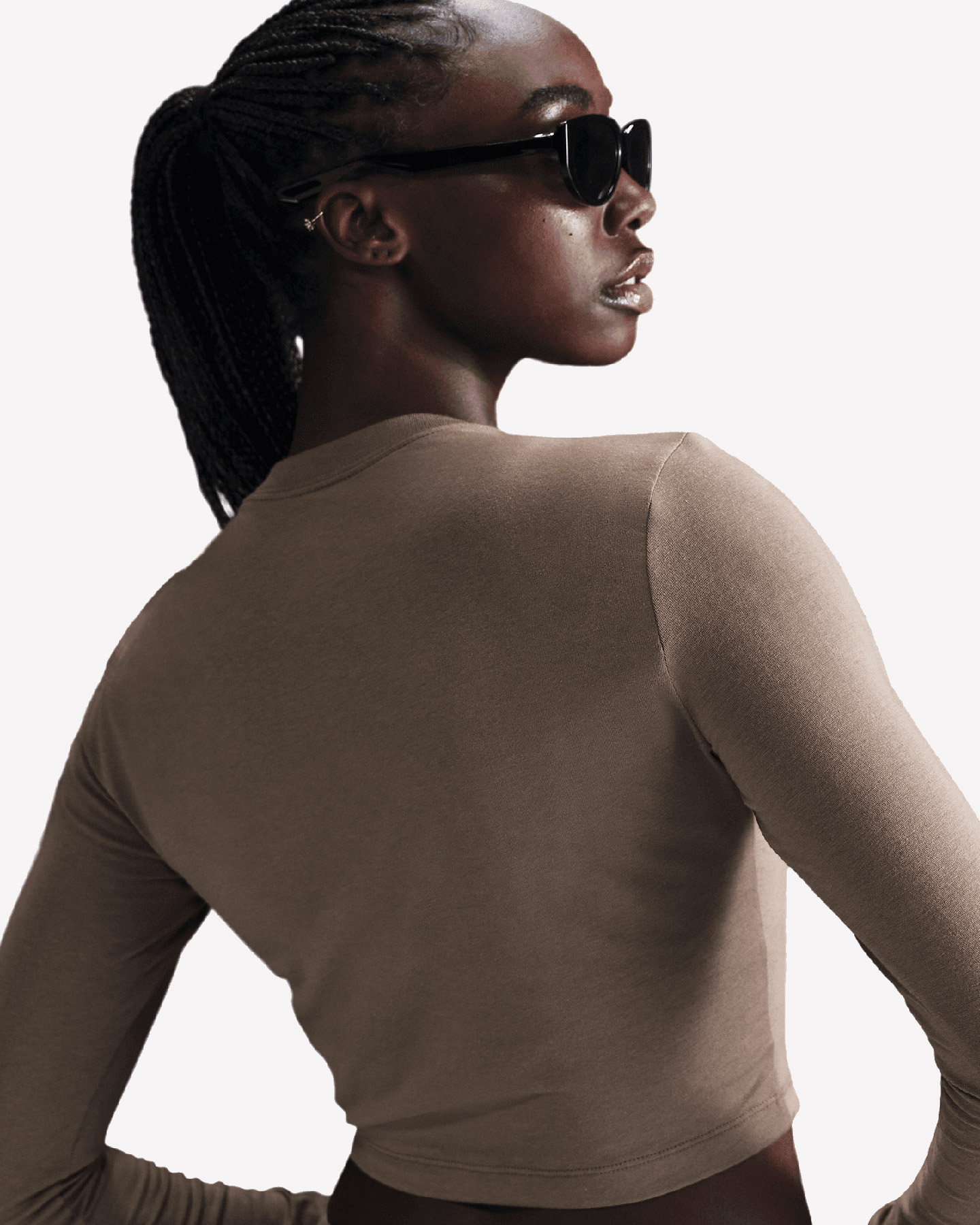 T-shirt NIKE JERSEY W - Marrone - 4 | Cisalfa Sport