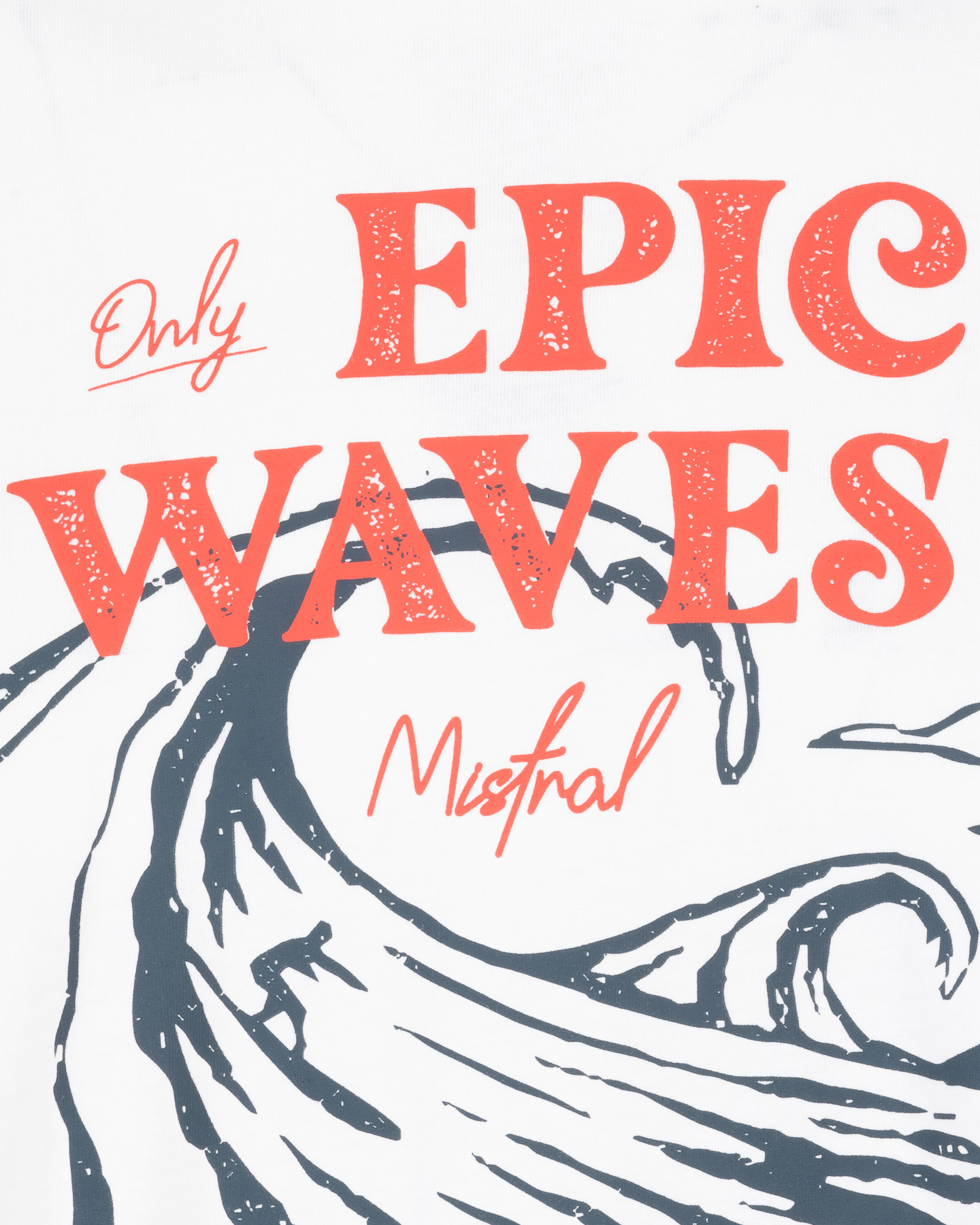 T-shirt MISTRAL WAVES M - Bianco - 2 | Cisalfa Sport