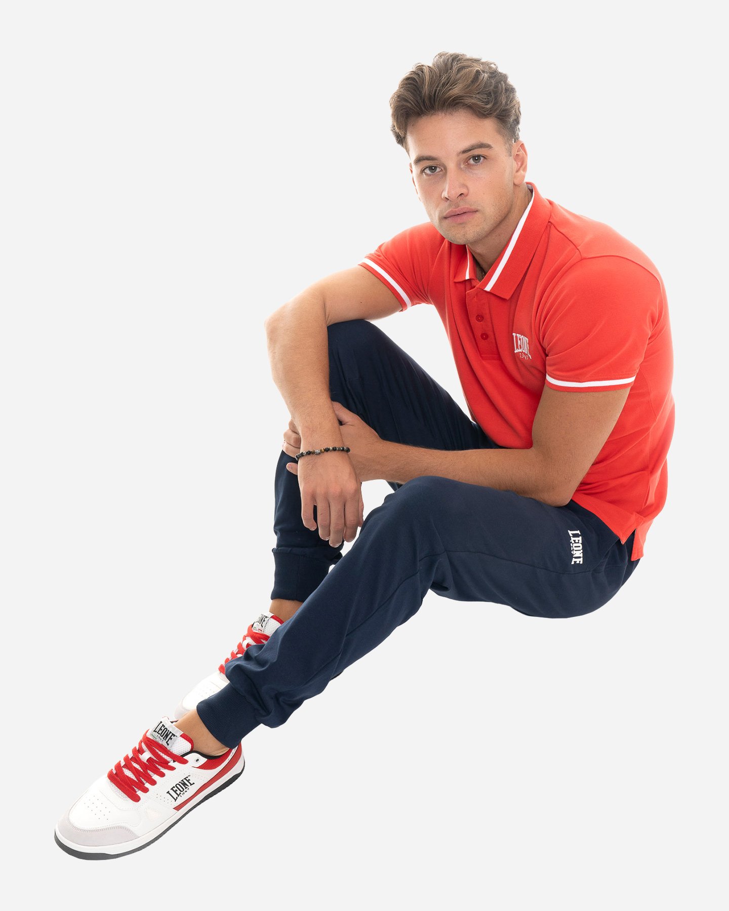 Pantalone LEONE BASIC M - Blu Navy - 3 | Cisalfa Sport