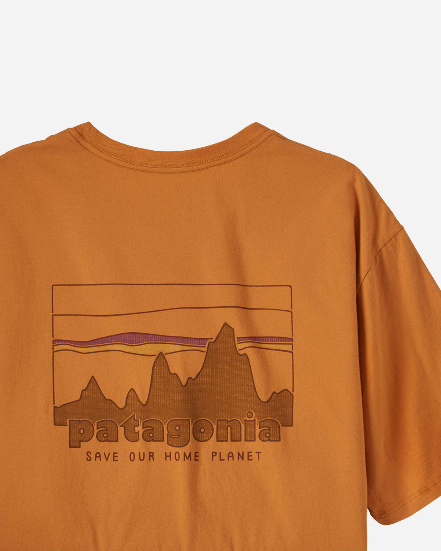 T-shirt PATAGONIA 73 SKYLINE ORGANIC M - Arancione - 0 | Cisalfa Sport
