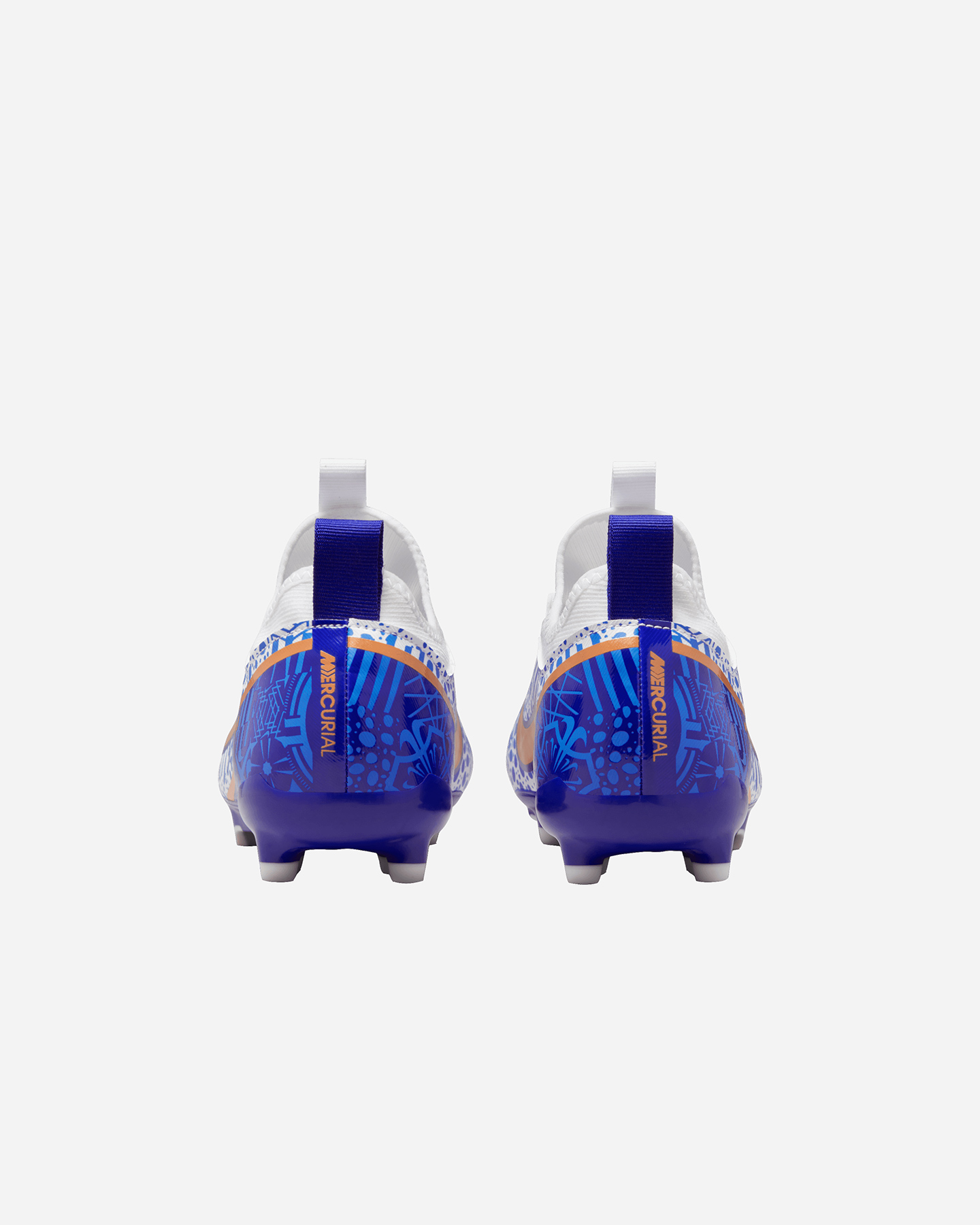 Scarpe calcio NIKE MERCURIAL ZOOM VAPOR 15 AC JR - Bianco - 4 | Cisalfa Sport