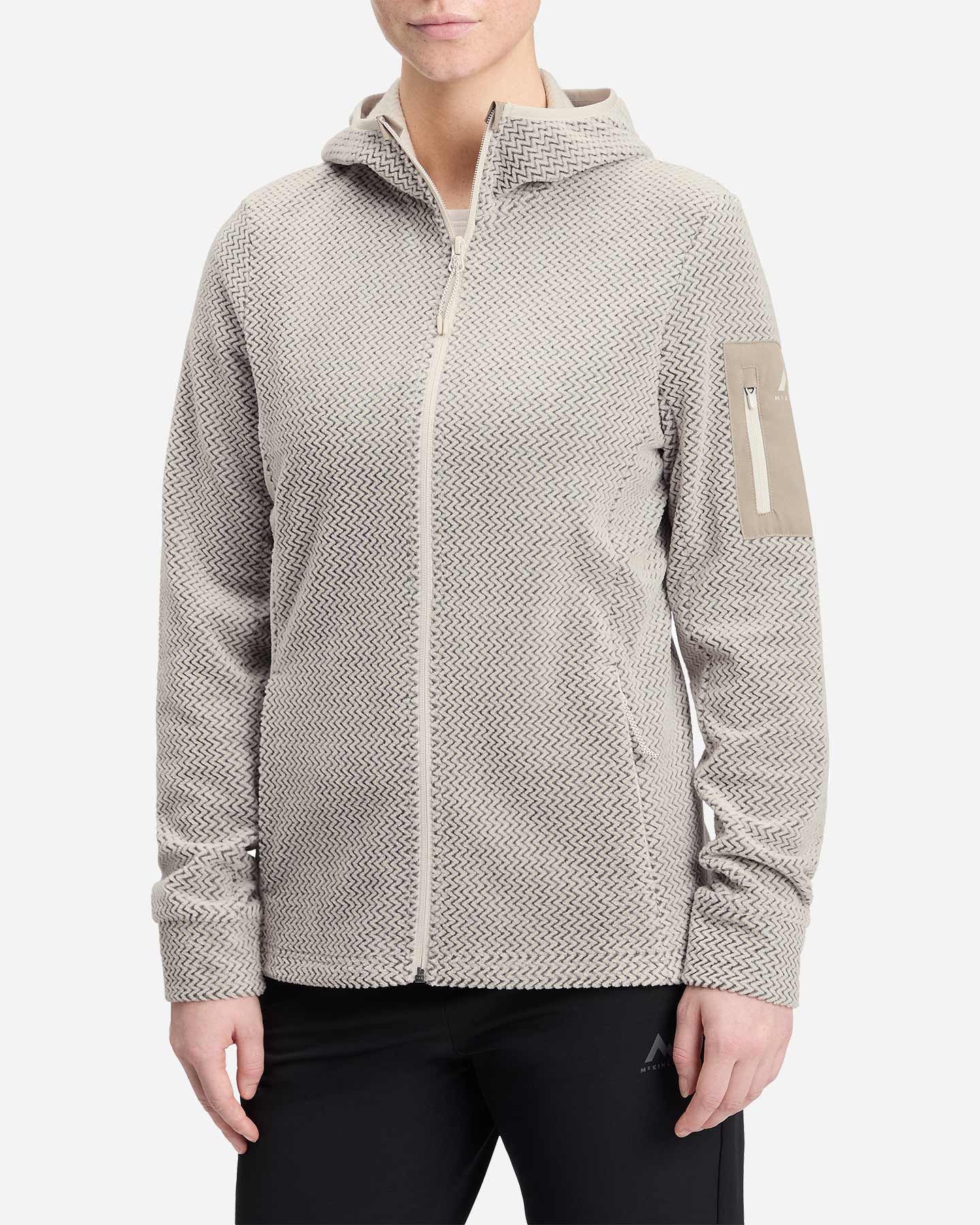 Pile MCKINLEY HUCTURE W - Grigio - 1 | Cisalfa Sport