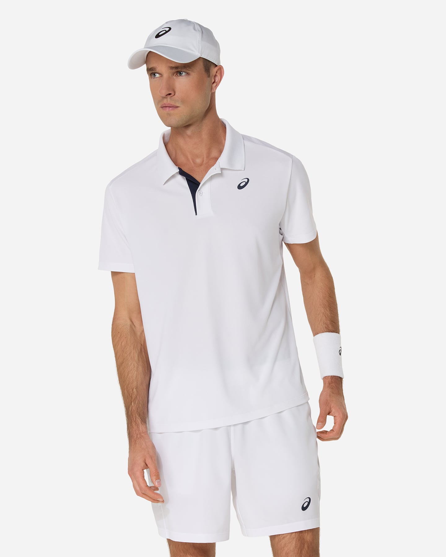 Asics Court M - Polo Tennis - Uomo