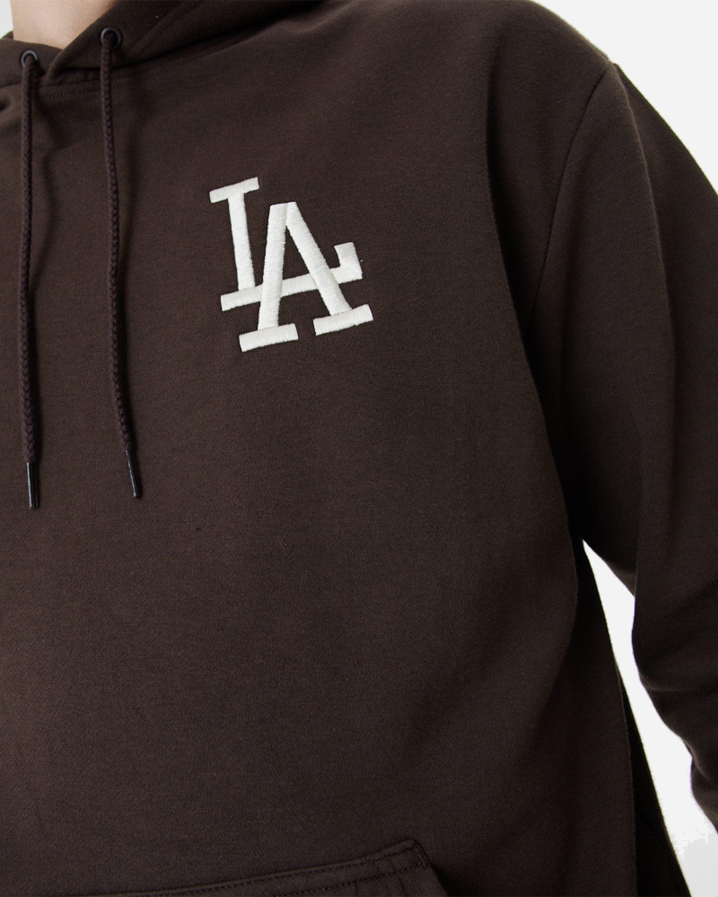Felpa NEW ERA MLB LEAGUE HOOD LOS ANGELES DODGERS M - Marrone - 2 | Cisalfa Sport
