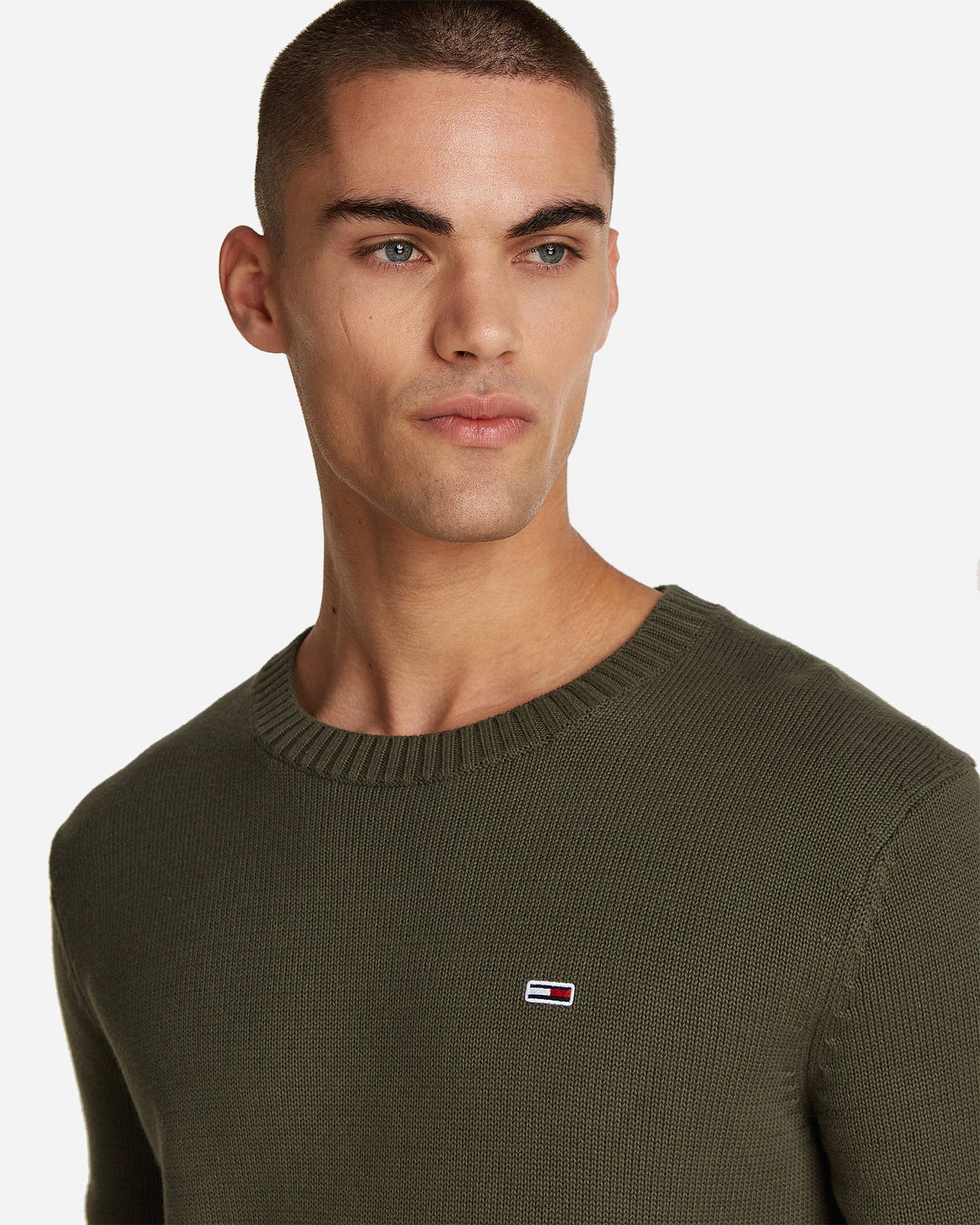 Maglione TOMMY HILFIGER ESSENTIAL M - Verde - 4 | Cisalfa Sport