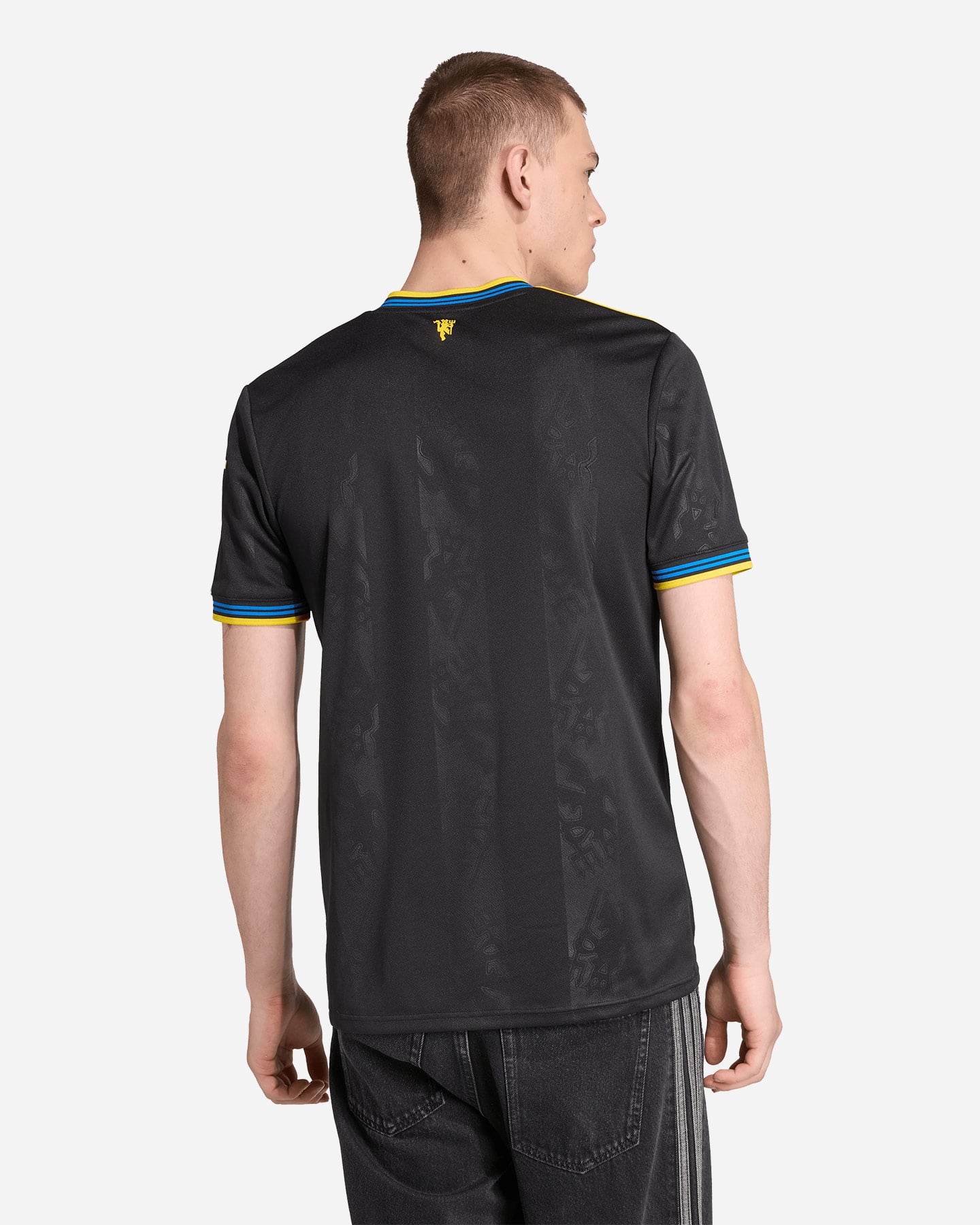 Maglia calcio ufficiale ADIDAS MANCHESTER UNITED THIRD 25-26 M - Nero - 3 | Cisalfa Sport